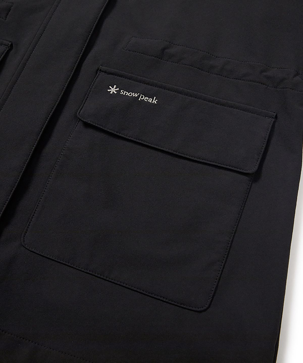 스노우피크 어패럴(SNOWPEAK APPAREL) 라고 여성 중기장 후드 자켓 (S24FWTJK35) Black