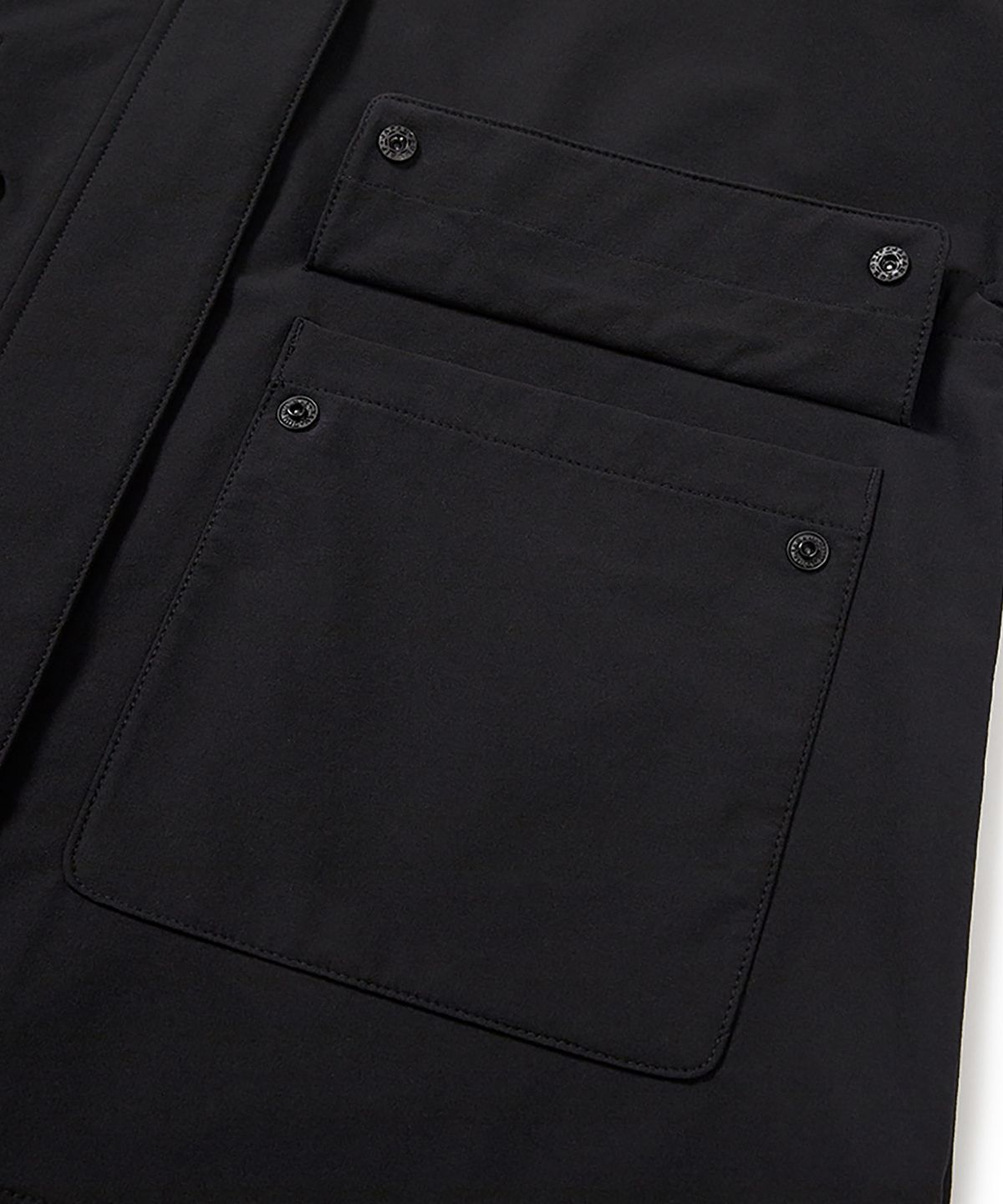 스노우피크 어패럴(SNOWPEAK APPAREL) 라고 여성 중기장 후드 자켓 (S24FWTJK35) Black