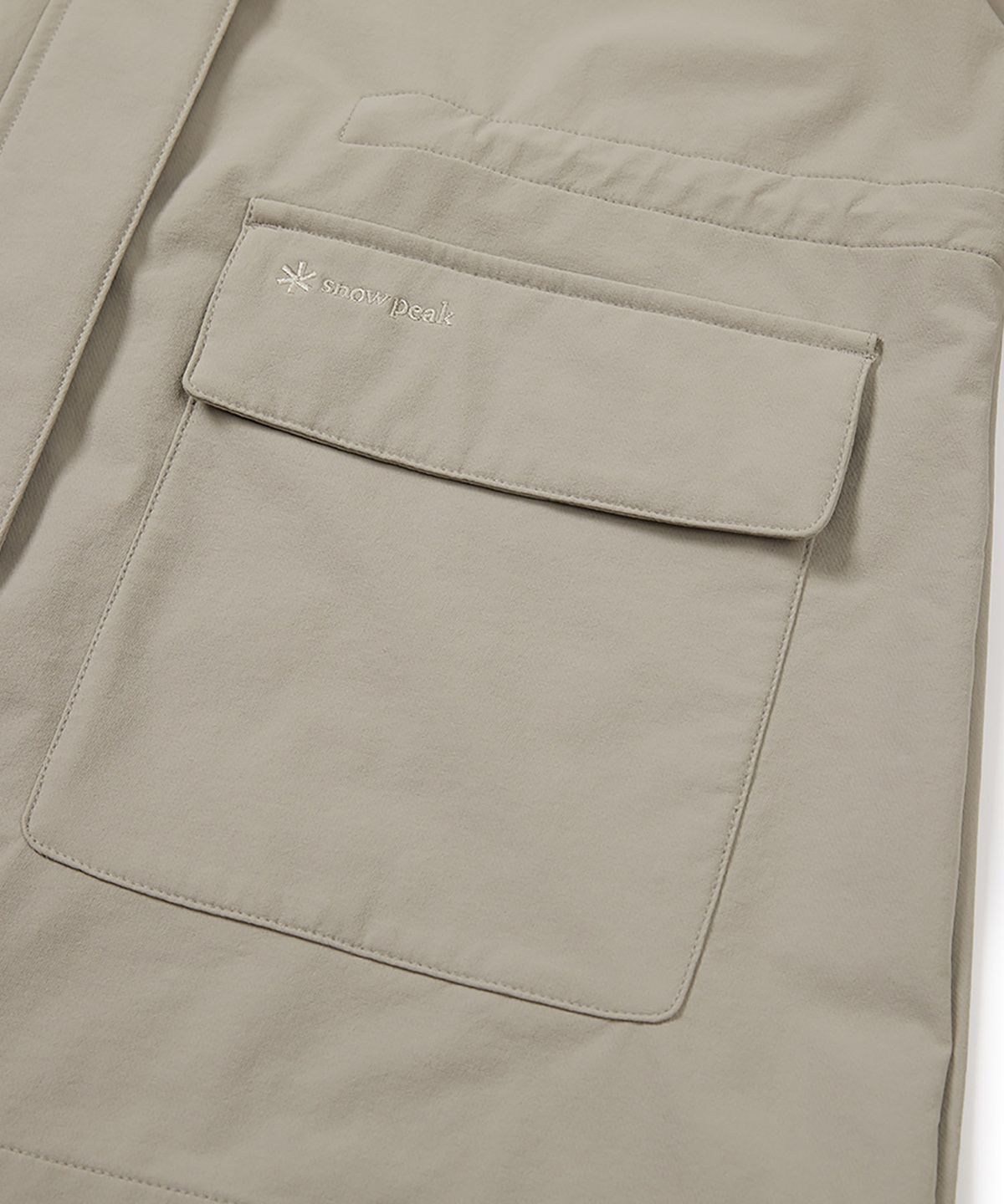 스노우피크 어패럴(SNOWPEAK APPAREL) 라고 여성 중기장 후드 자켓 (S24FWTJK35) Beige