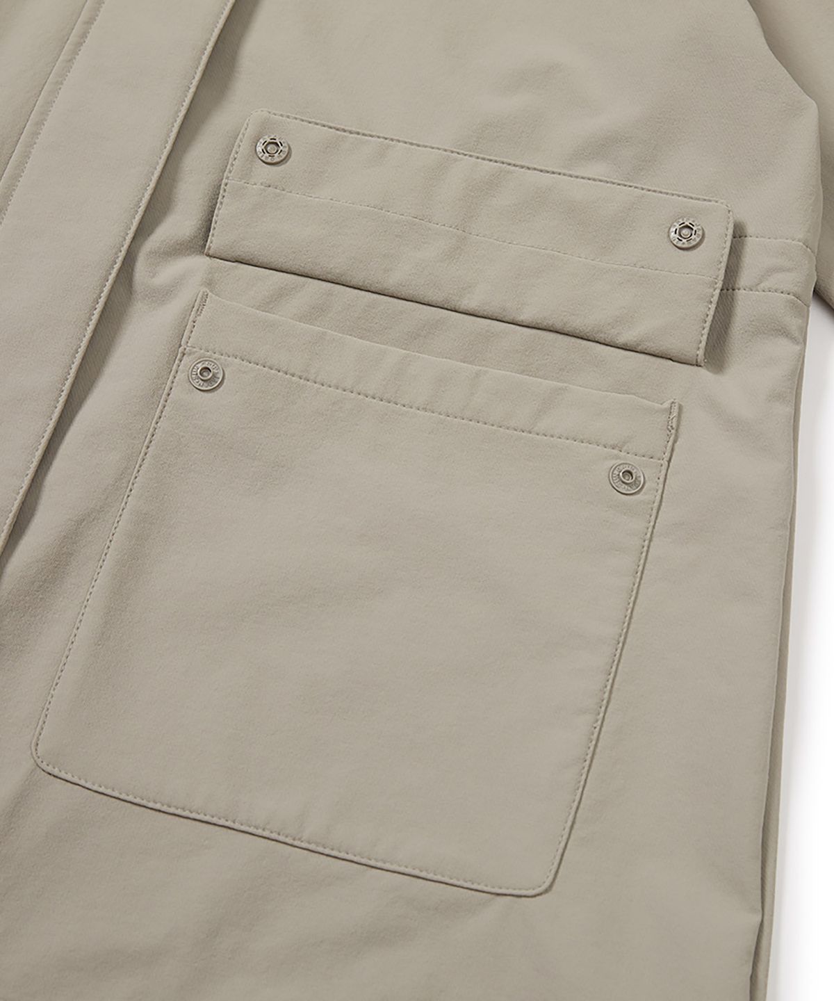 스노우피크 어패럴(SNOWPEAK APPAREL) 라고 여성 중기장 후드 자켓 (S24FWTJK35) Beige