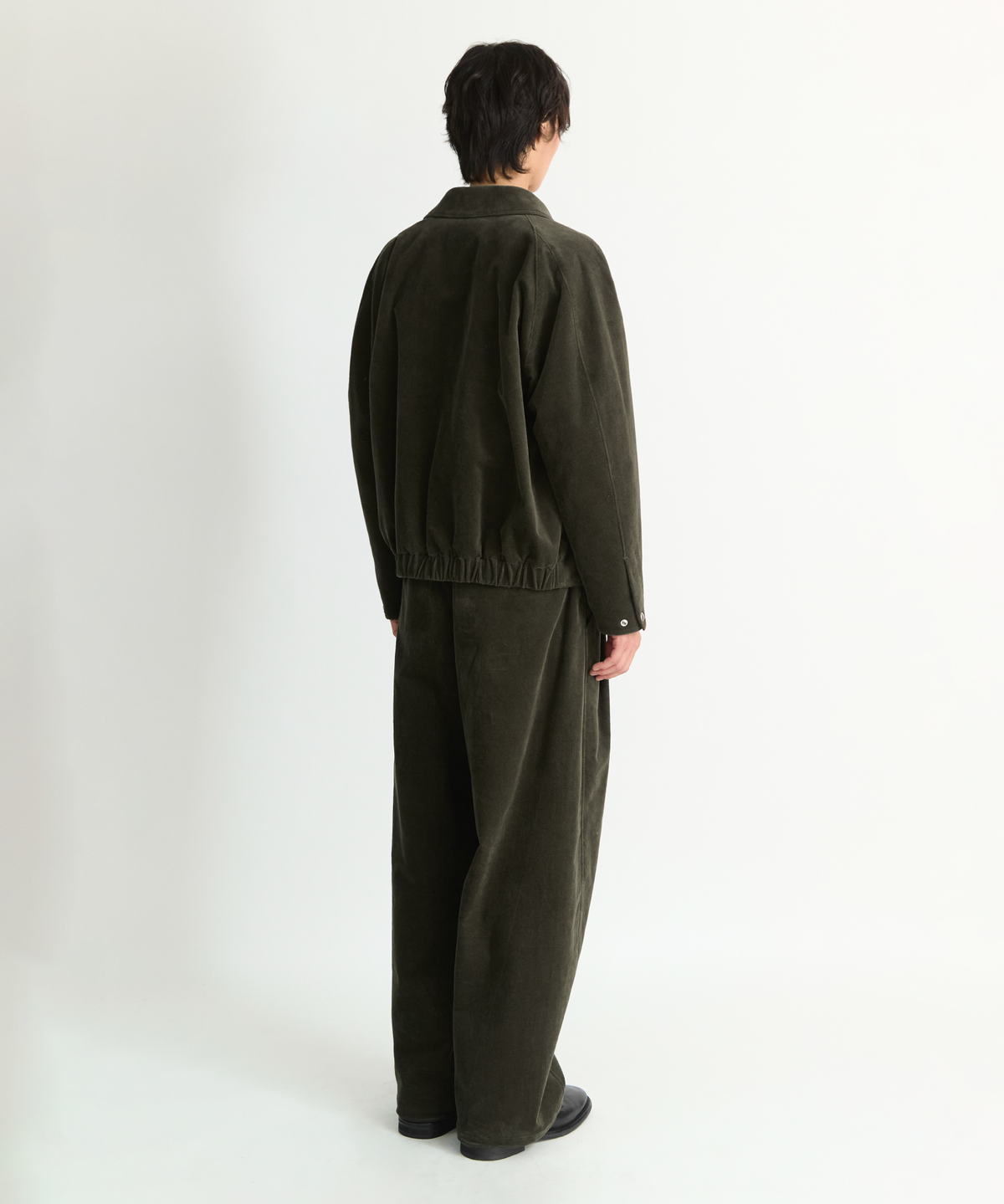 넌블랭크(NONBLANK) 스티치 블루종_KHAKI