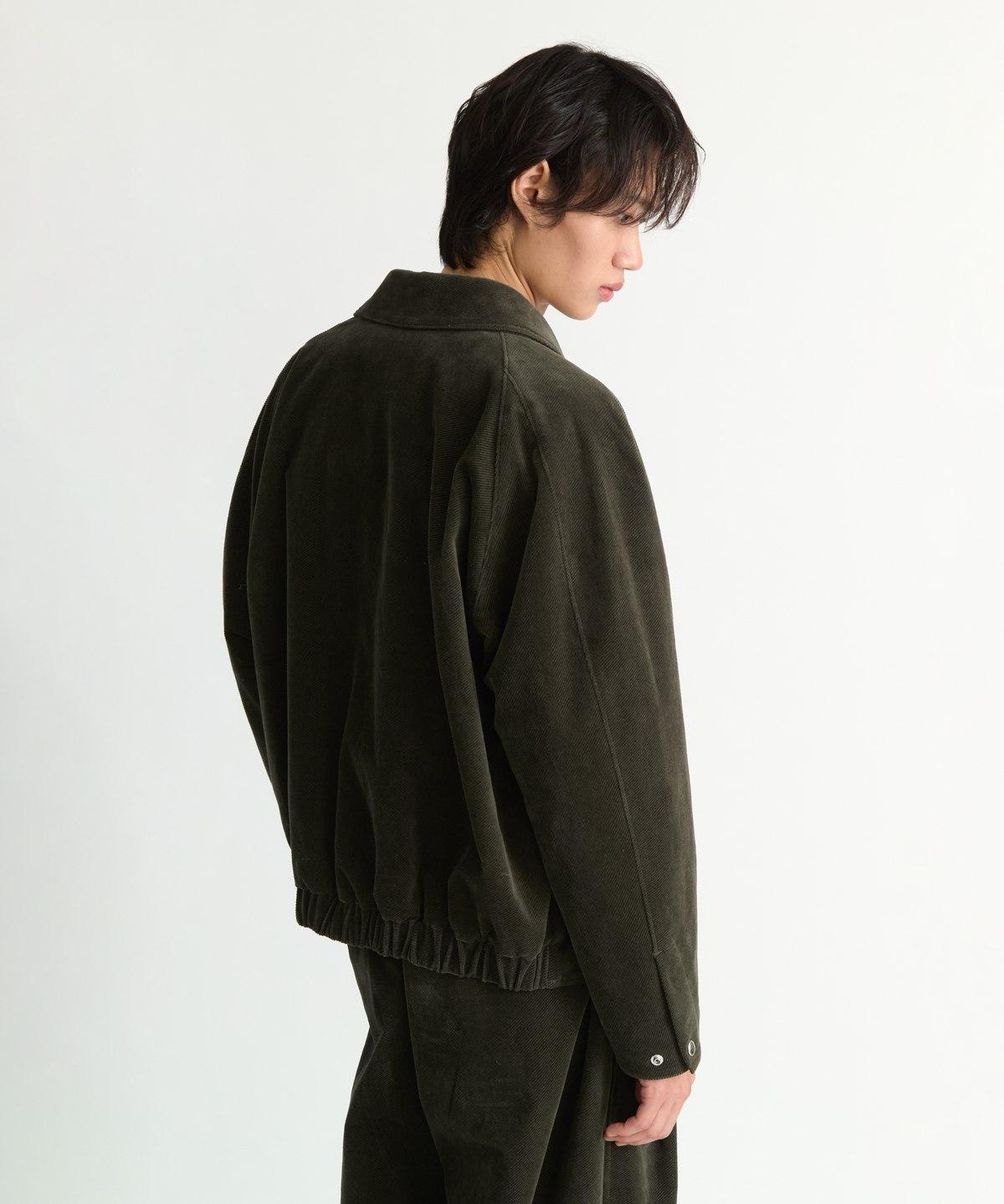 넌블랭크(NONBLANK) 스티치 블루종_KHAKI