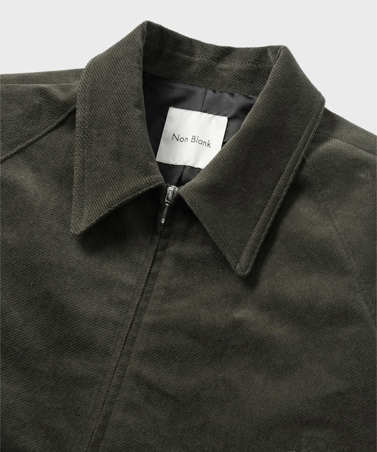 넌블랭크(NONBLANK) 스티치 블루종_KHAKI