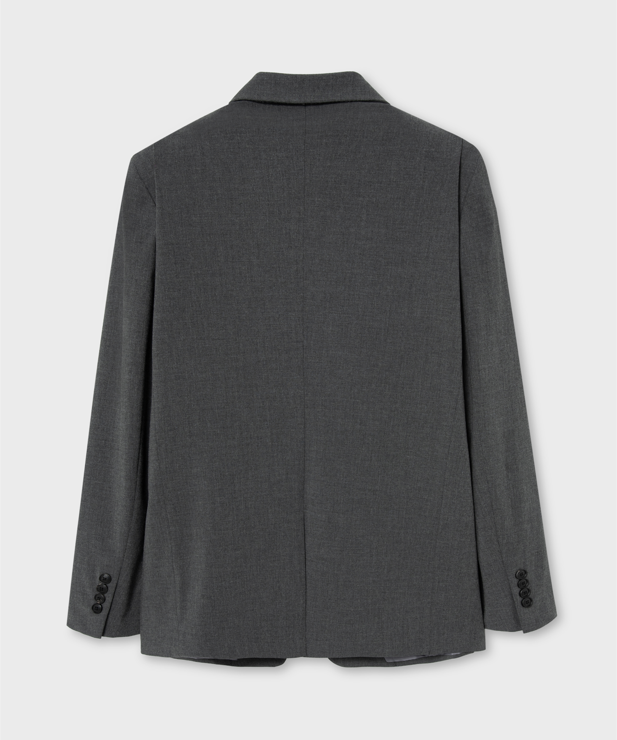 넌블랭크(NONBLANK) [CARREMAN] 세미 오버 핏 블레이저_GREY