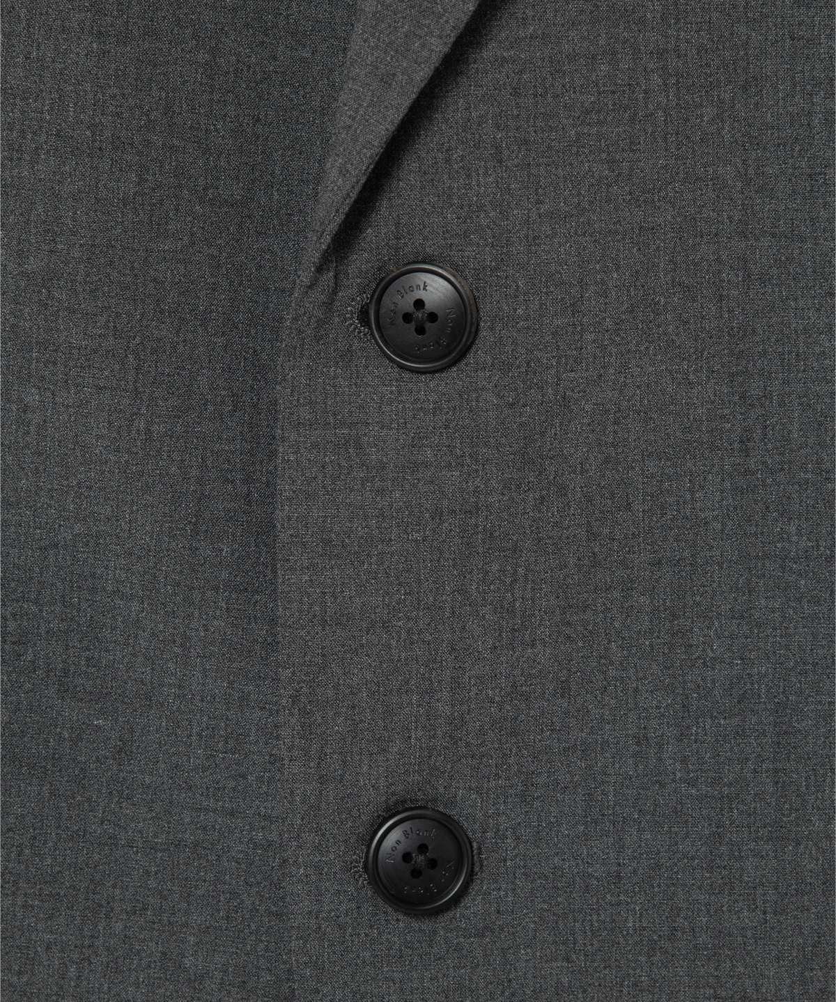 넌블랭크(NONBLANK) [CARREMAN] 세미 오버 핏 셋업 수트_GREY