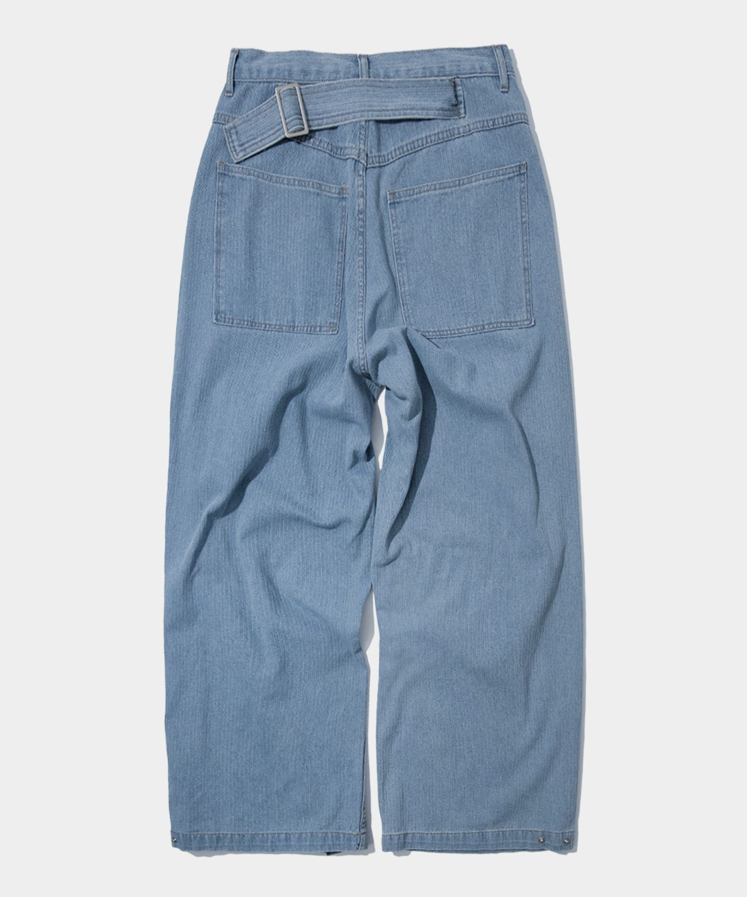 MUSINSA公式 | PLACE STUDIO Jacquard Stripe Pintuck Shirring