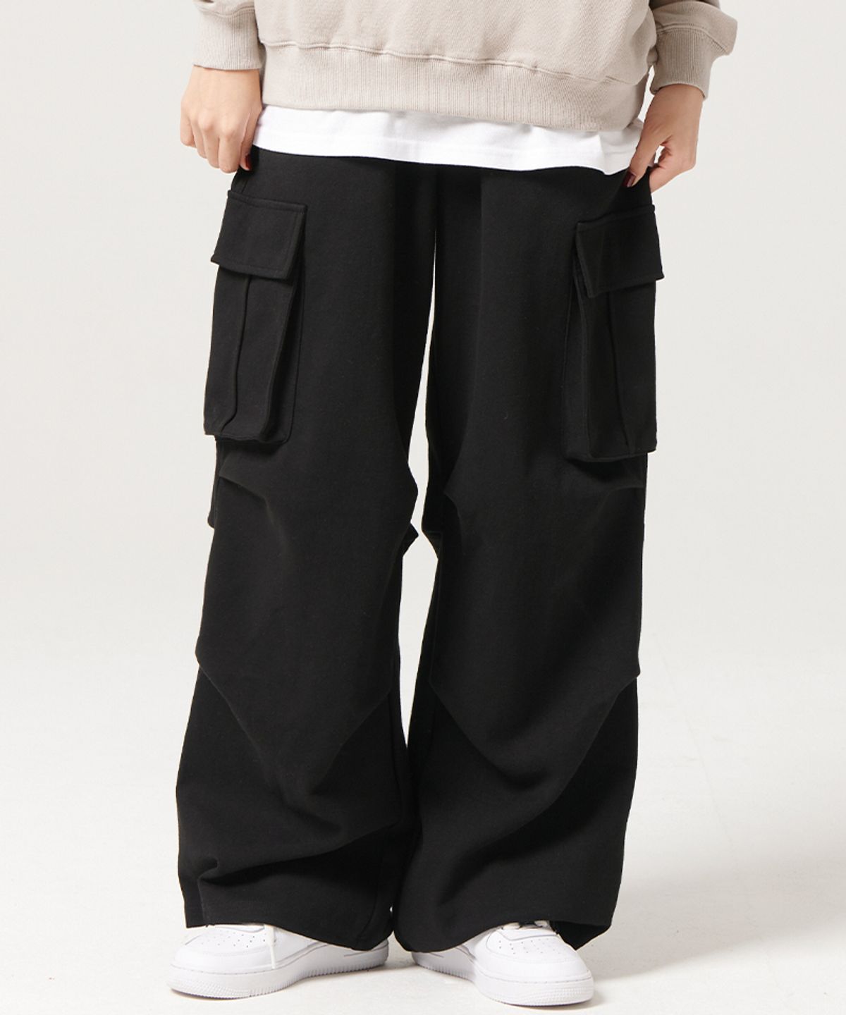 아티스트웨어(ARTISTWEAR) [ATW] 와이드 카고 스웻팬츠