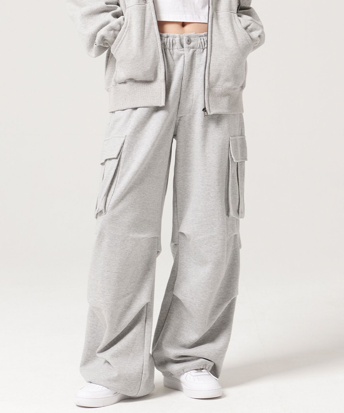 아티스트웨어(ARTISTWEAR) [ATW] 와이드 카고 스웻팬츠