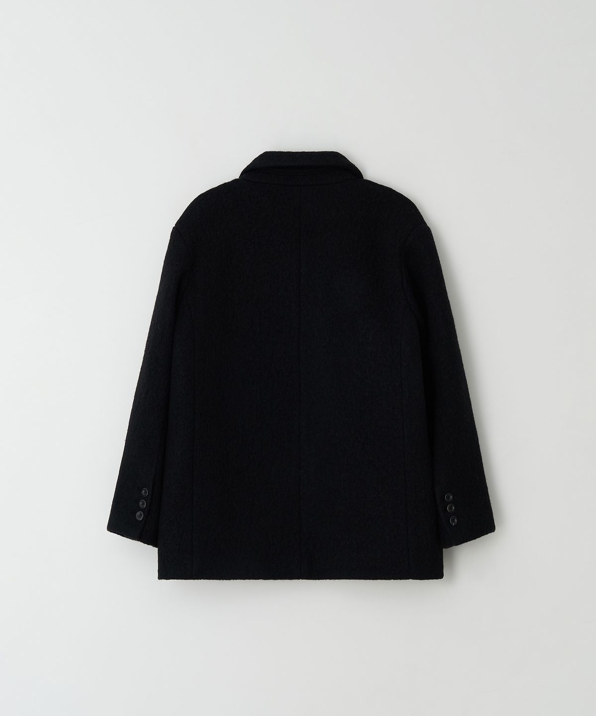 더페니(THE PENNY) WOOL ALPACA JACKET - Black