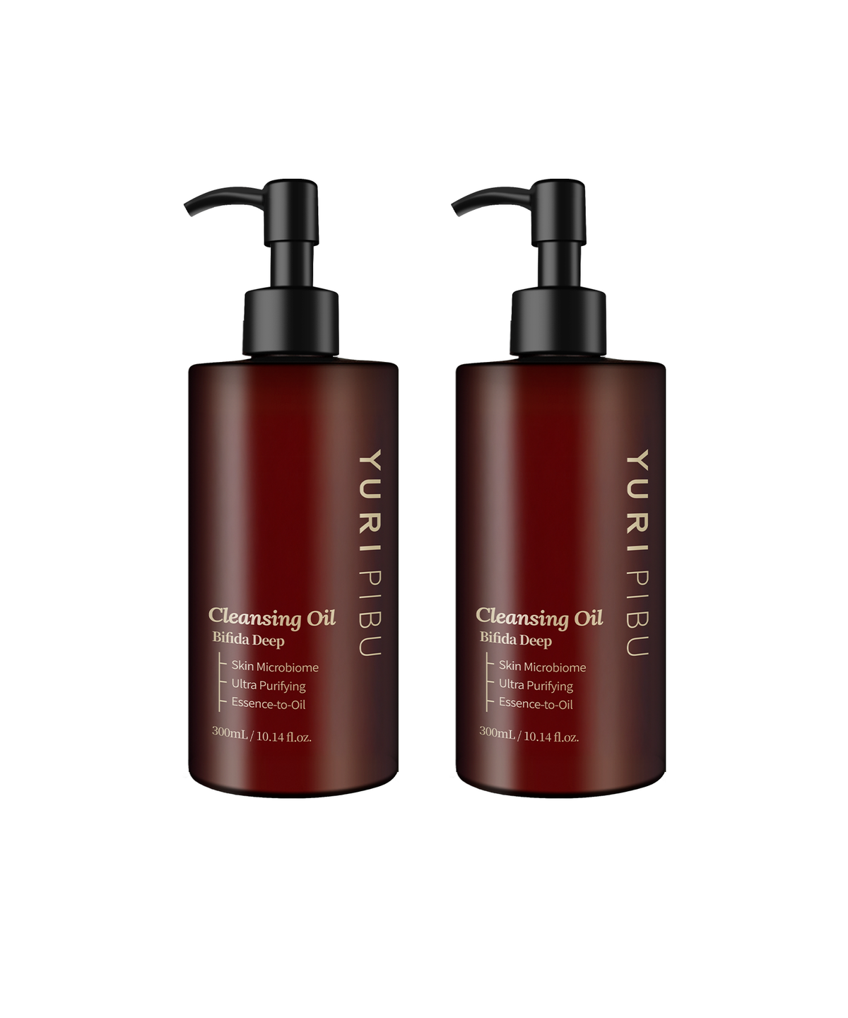 유리피부(YURIPIBU) [2개입] 비피다 딥 클렌징 오일 300ml