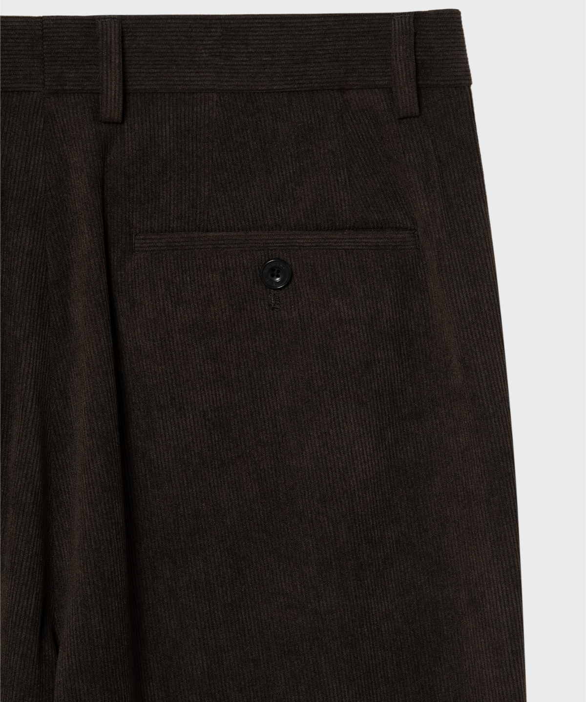 넌블랭크(NONBLANK) 코듀로이 세미 오버 핏 셋업 수트_DARK BROWN