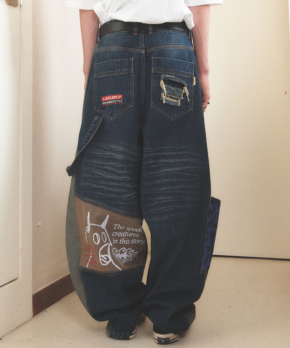 【MAINBOOTH】LAB.017 Balloon Denim Pants MUSINSA | MAINBOOTH LAB.017 Balloon Denim Pants(INDIGO)