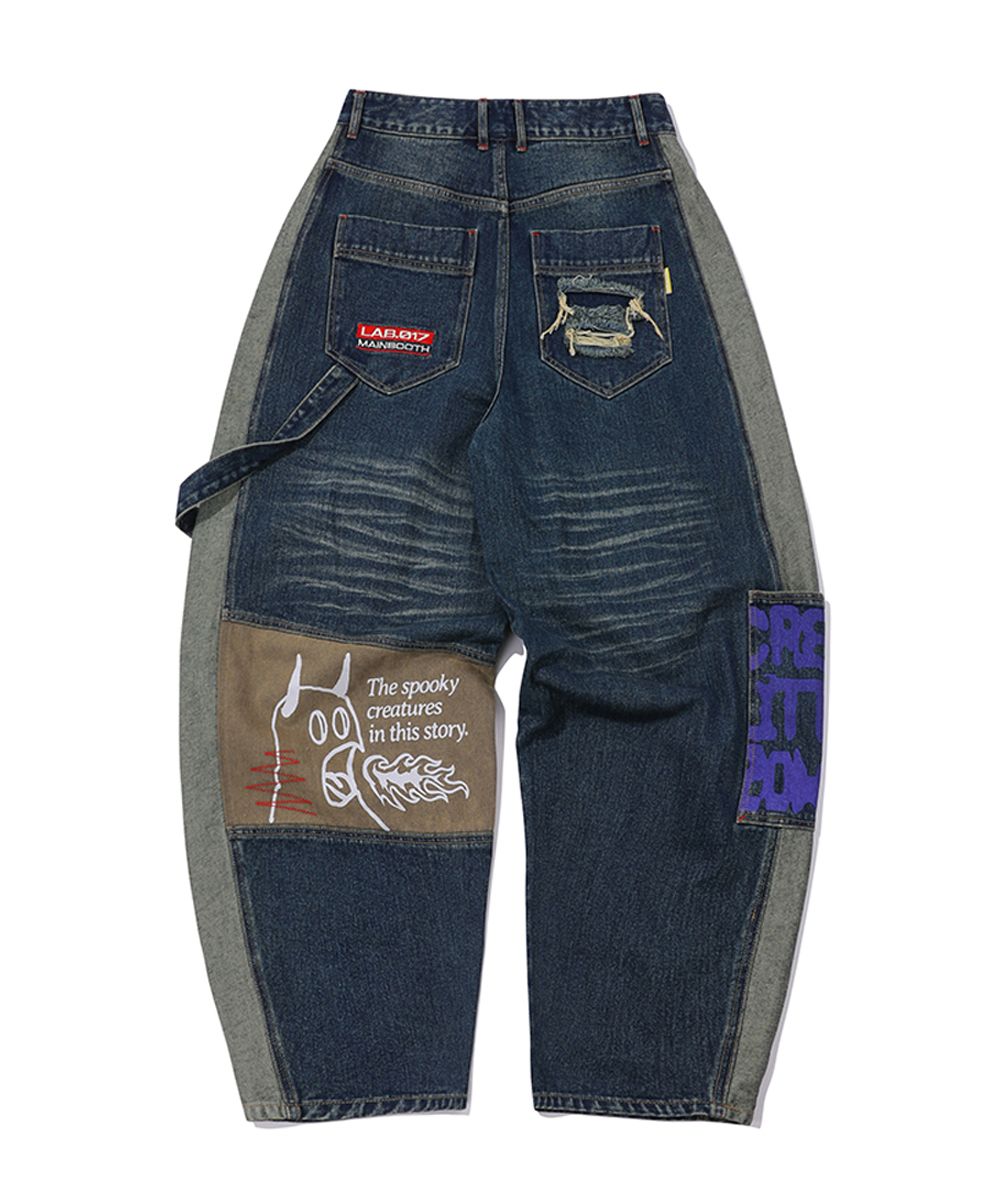 ★MAINBOOTH★LAB.017 Balloon Denim Pants(INDIGO)★正規品 LAB.017 Balloon Denim Pants(INDIGO) - MAINBOOTH | 60