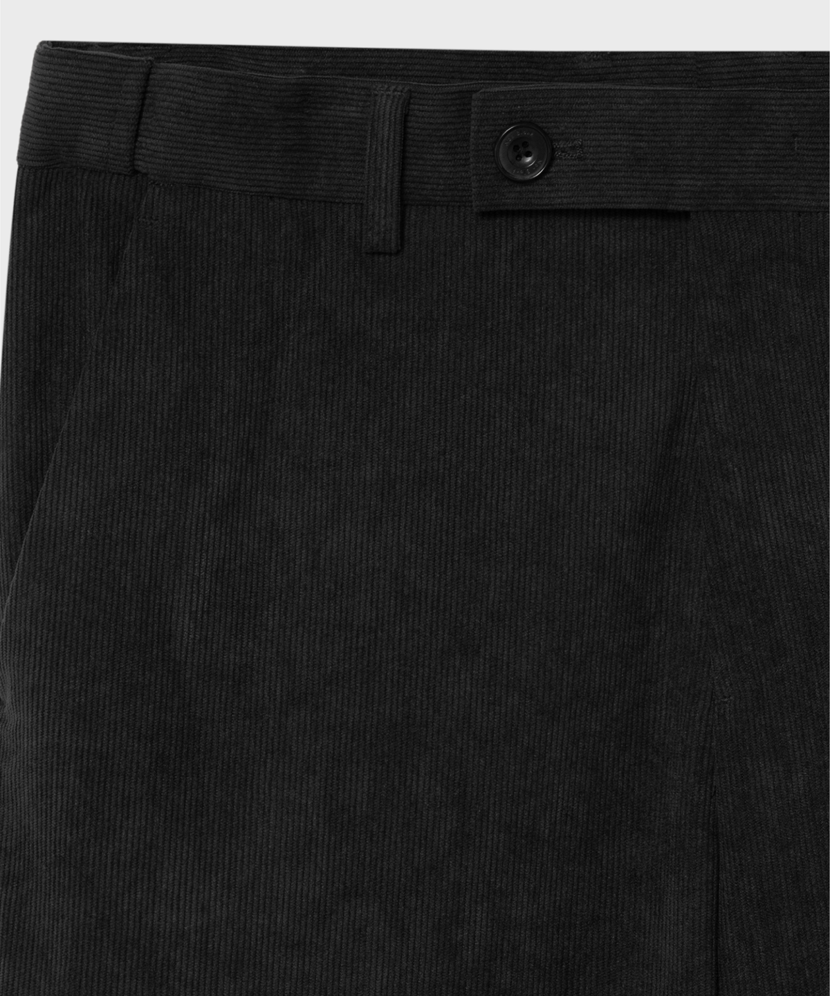 넌블랭크(NONBLANK) 코듀로이 세미 오버 핏 셋업 수트_DARK GREY