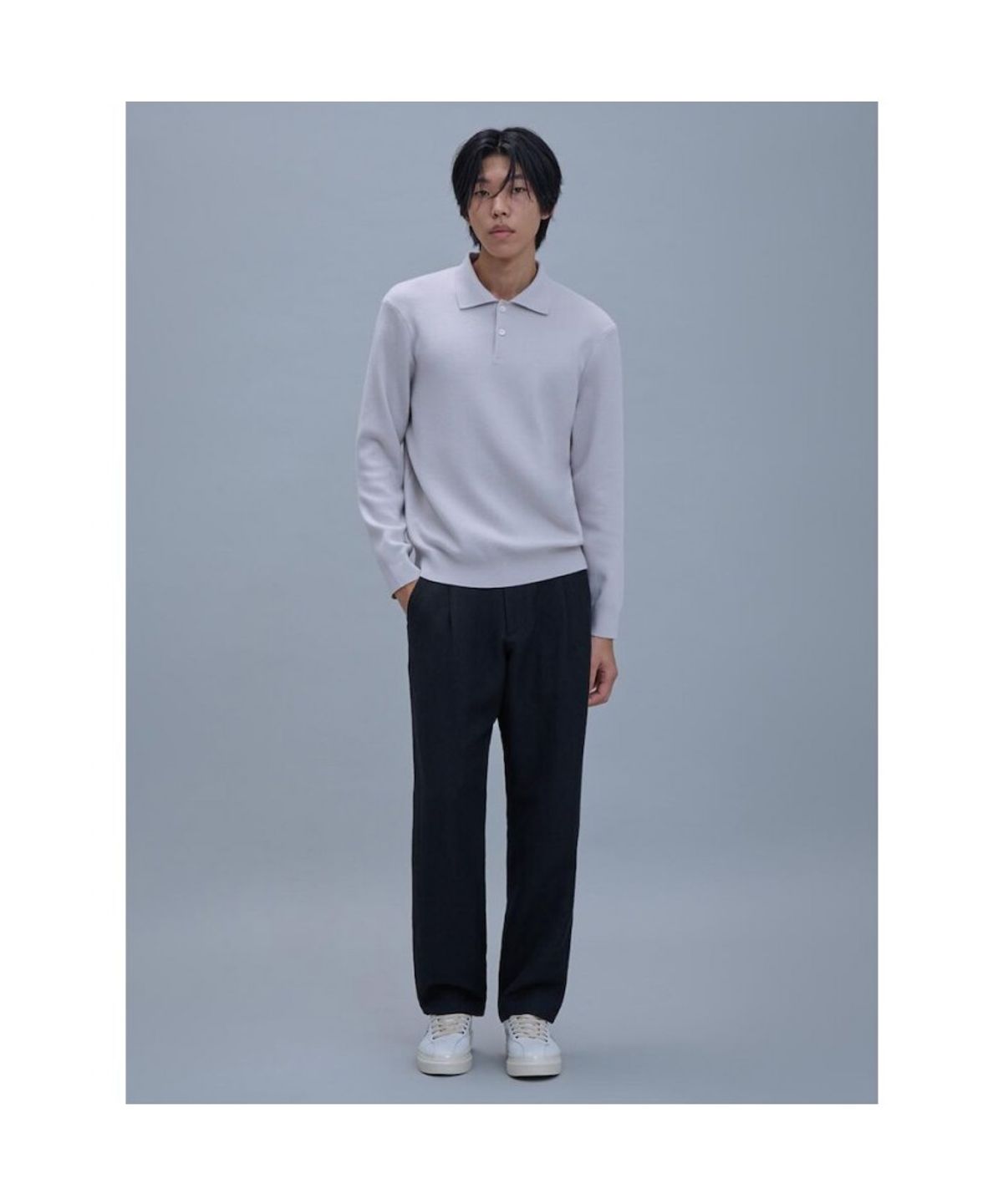 시프트지(SHIFT.G) Polo Neck Sweater  Beige