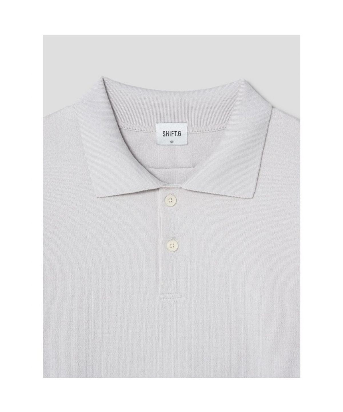시프트지(SHIFT.G) Polo Neck Sweater  Beige