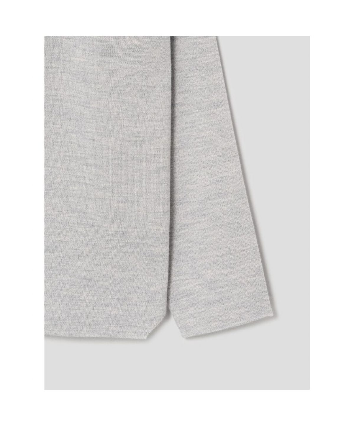 시프트지(SHIFT.G) Basic Crewneck Sweater  Light Grey