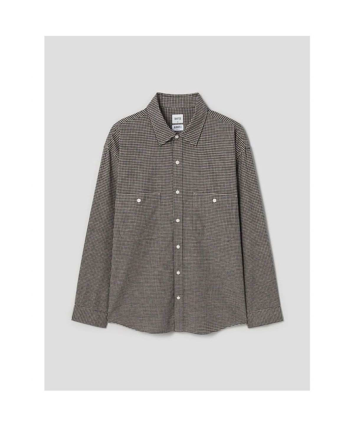 시프트지(SHIFT.G) Micropattern Cloud Shirts  Navy