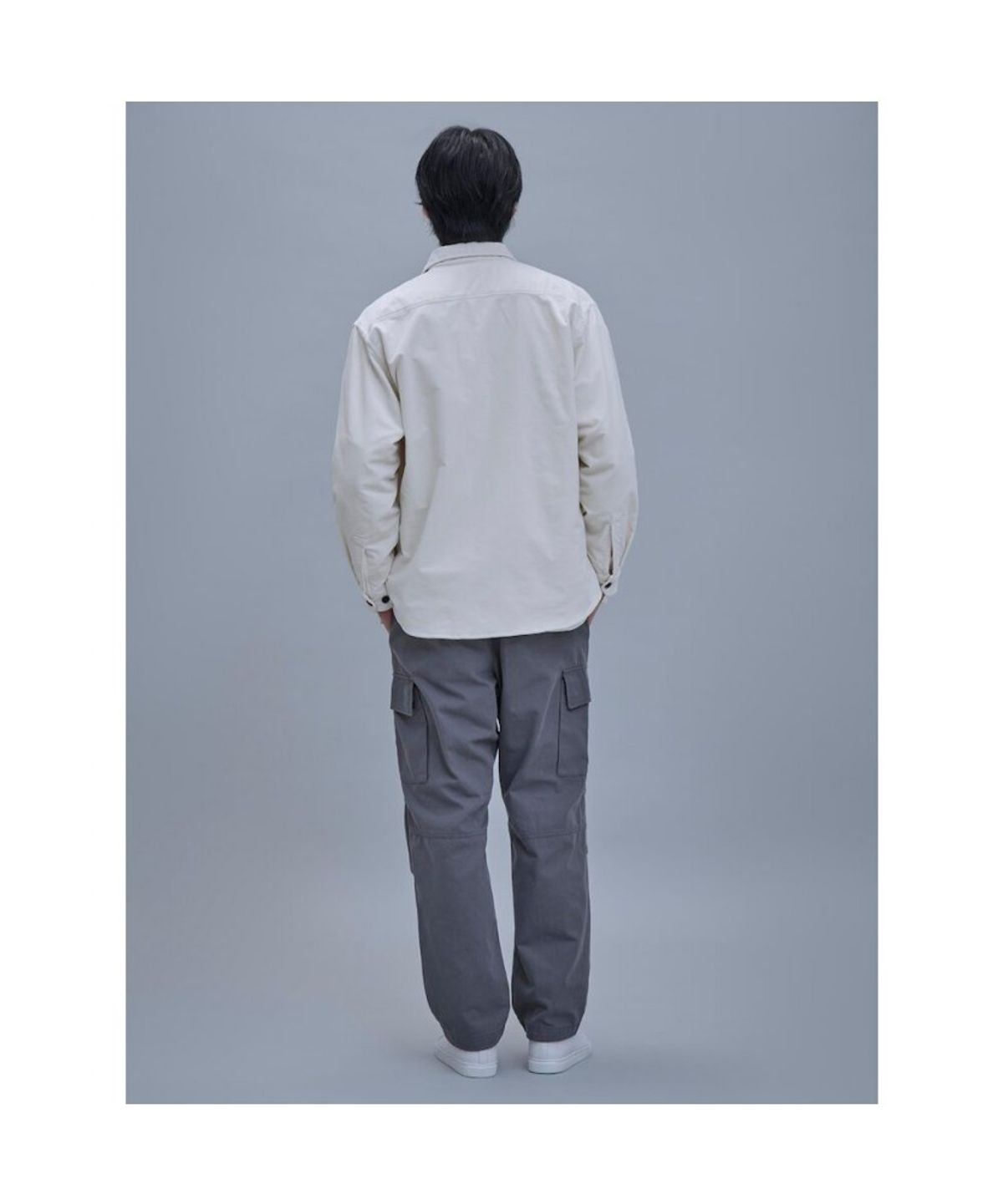 시프트지(SHIFT.G) Corduroy Cloud Shirts  Ivory