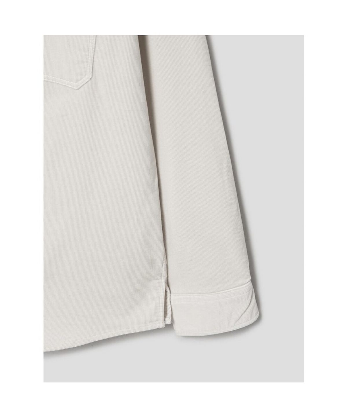 시프트지(SHIFT.G) Corduroy Cloud Shirts  Ivory