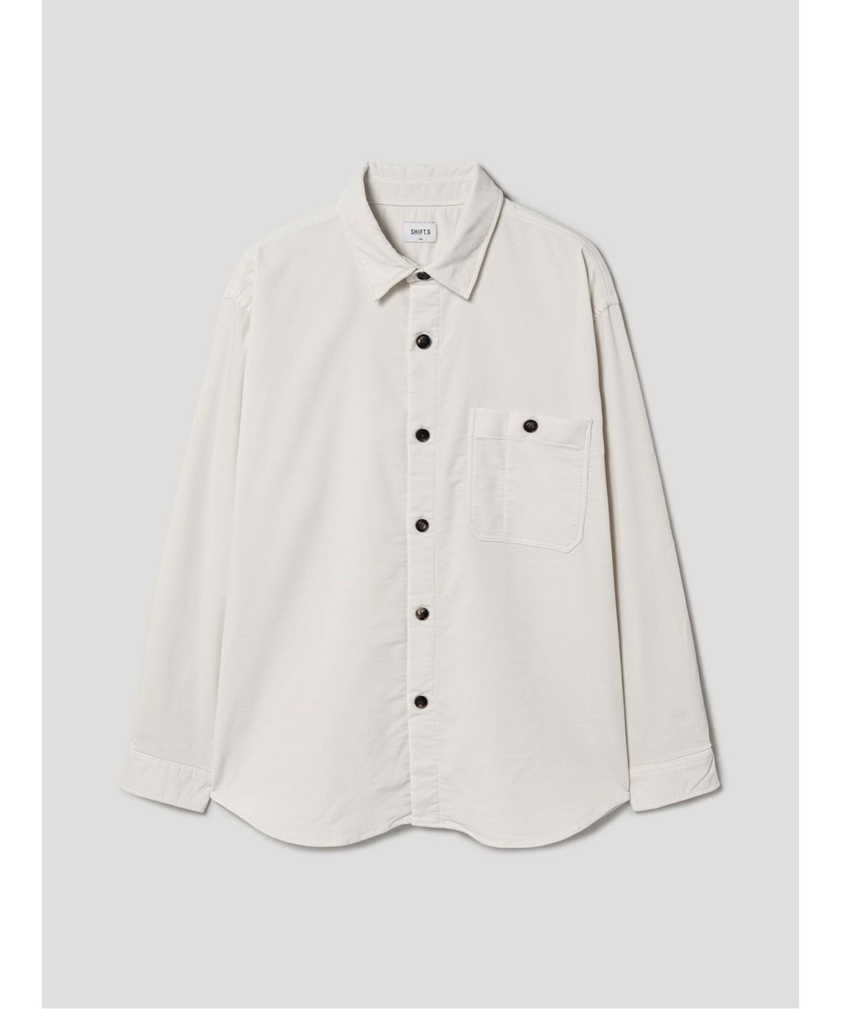 시프트지(SHIFT.G) Corduroy Cloud Shirts  Ivory