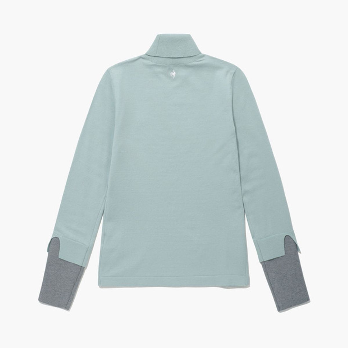 르꼬끄 골프(LECOQ GOLF) 여성 소매 배색 하이넥 스웨터 (GP322LKP95)