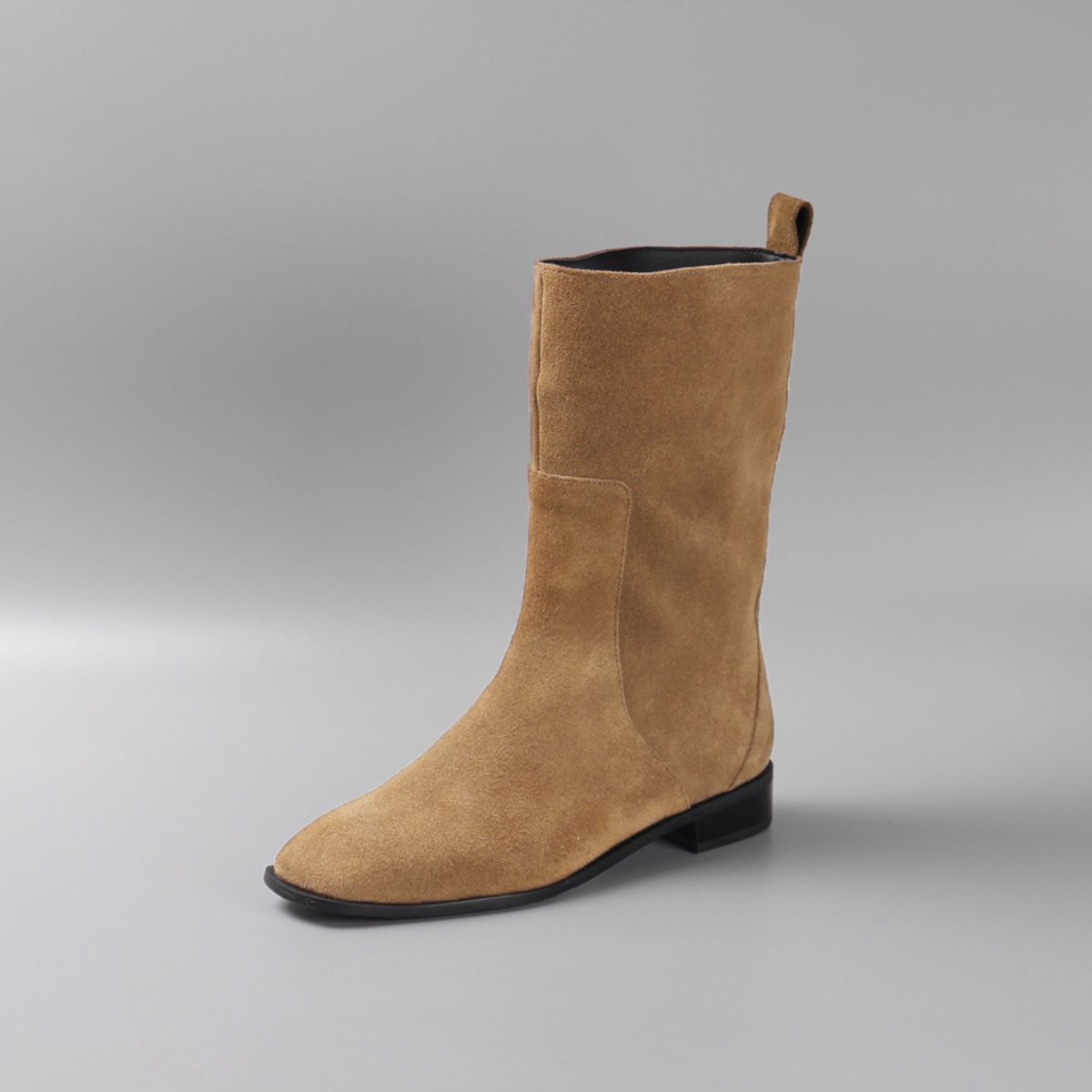 루시크루(LUCY CREW) Suede Half Boots LC350_3colors