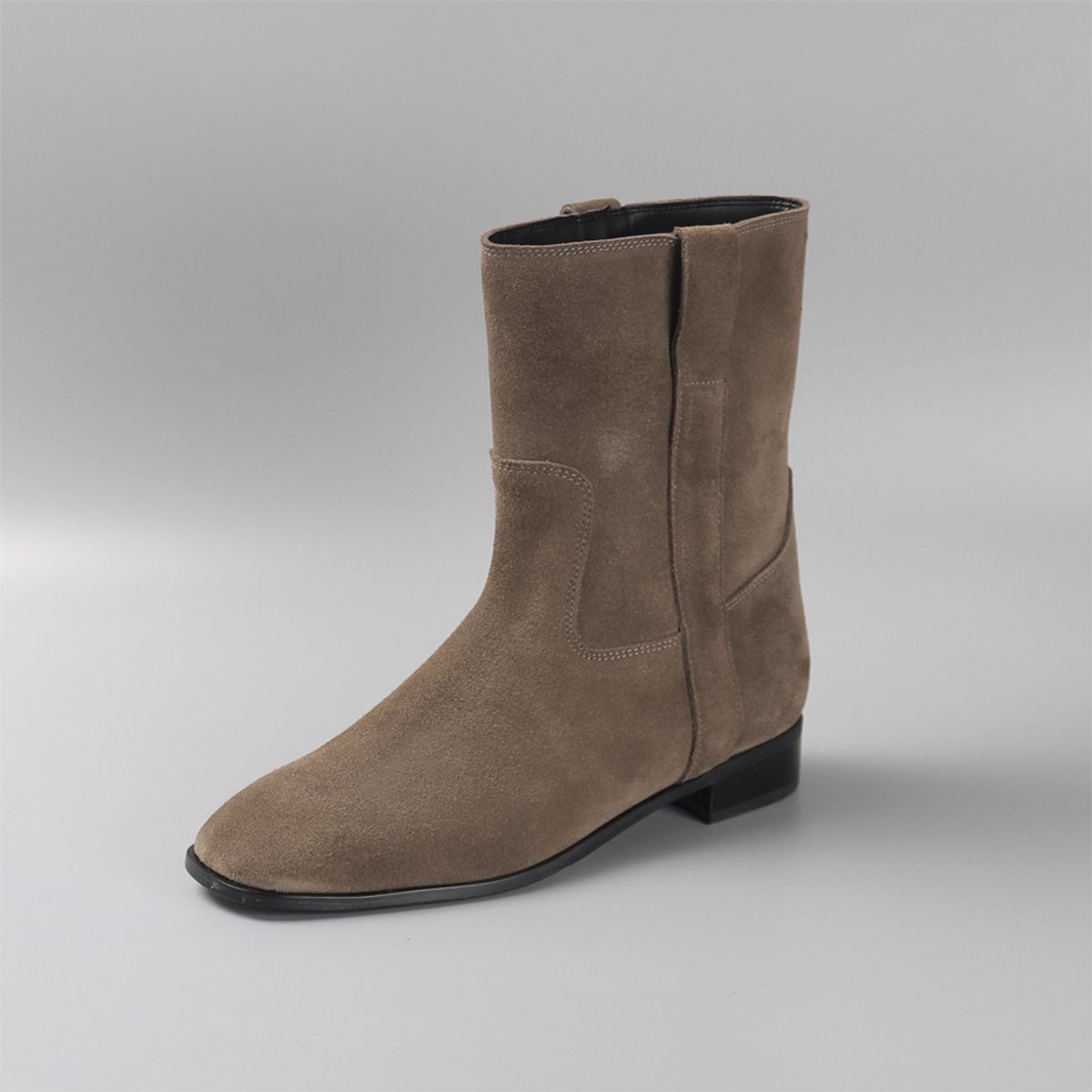 루시크루(LUCY CREW) Western Ankle Boots LC351_3colors