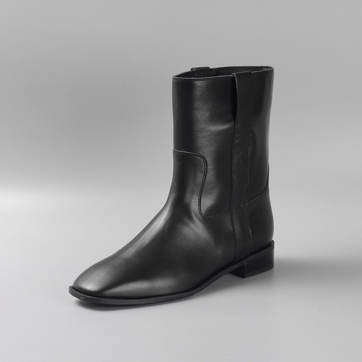 루시크루(LUCY CREW) Western Ankle Boots LC351_3colors