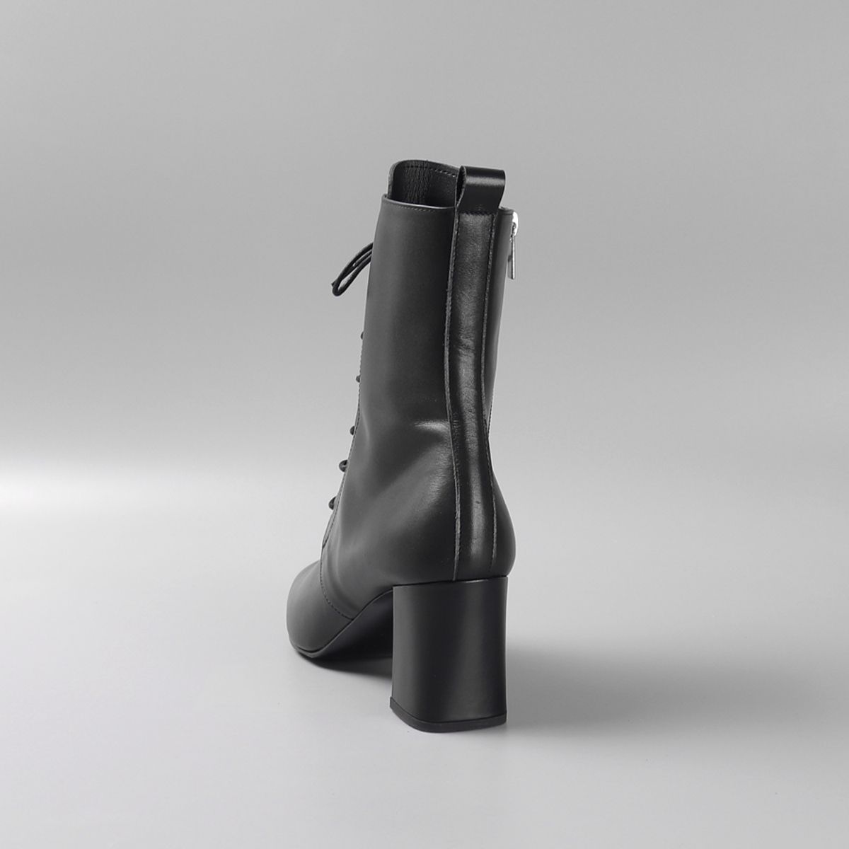 루시크루(LUCY CREW) Race-up Ankle Boots LC353