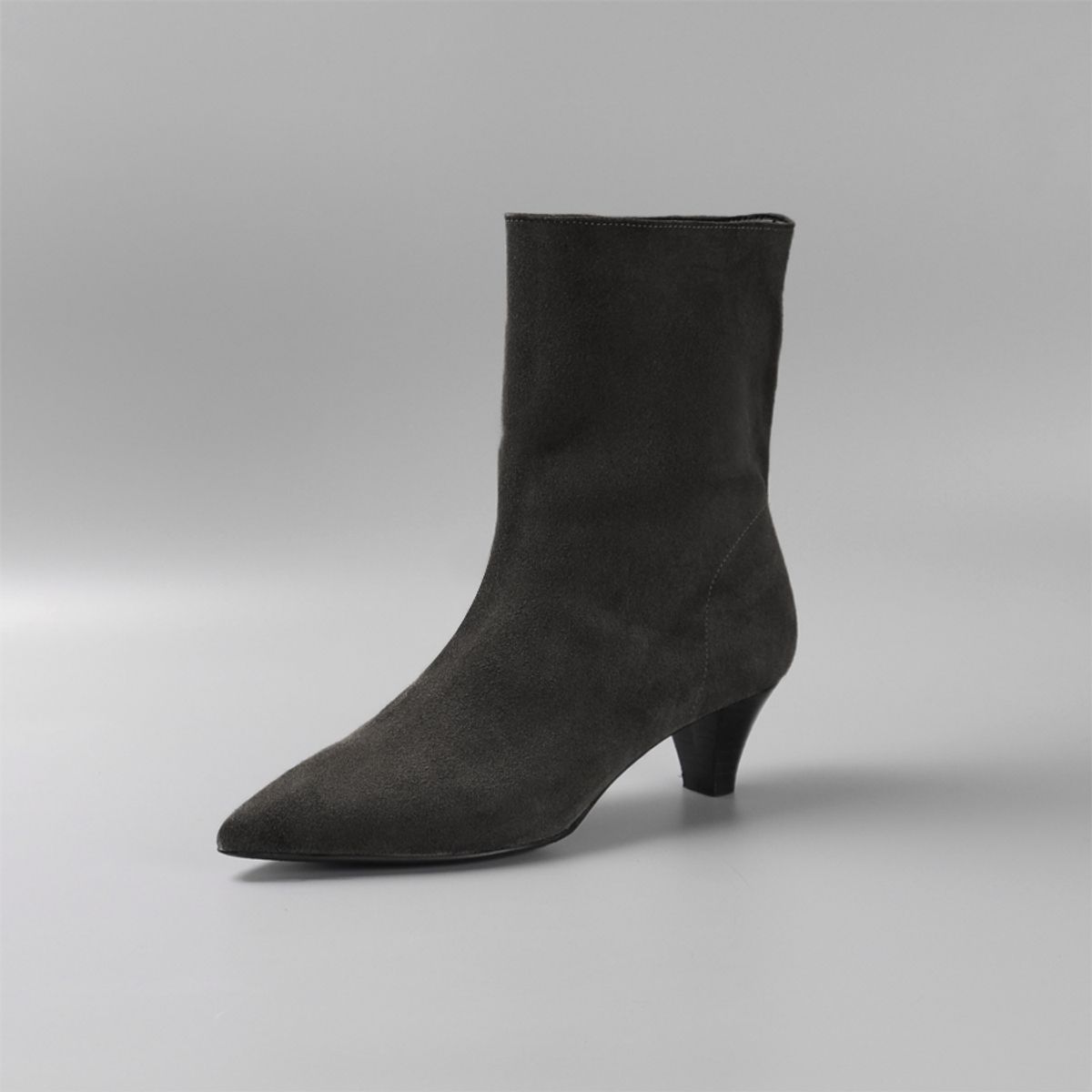 루시크루(LUCY CREW) Western Ankle Boots LC354_3colors