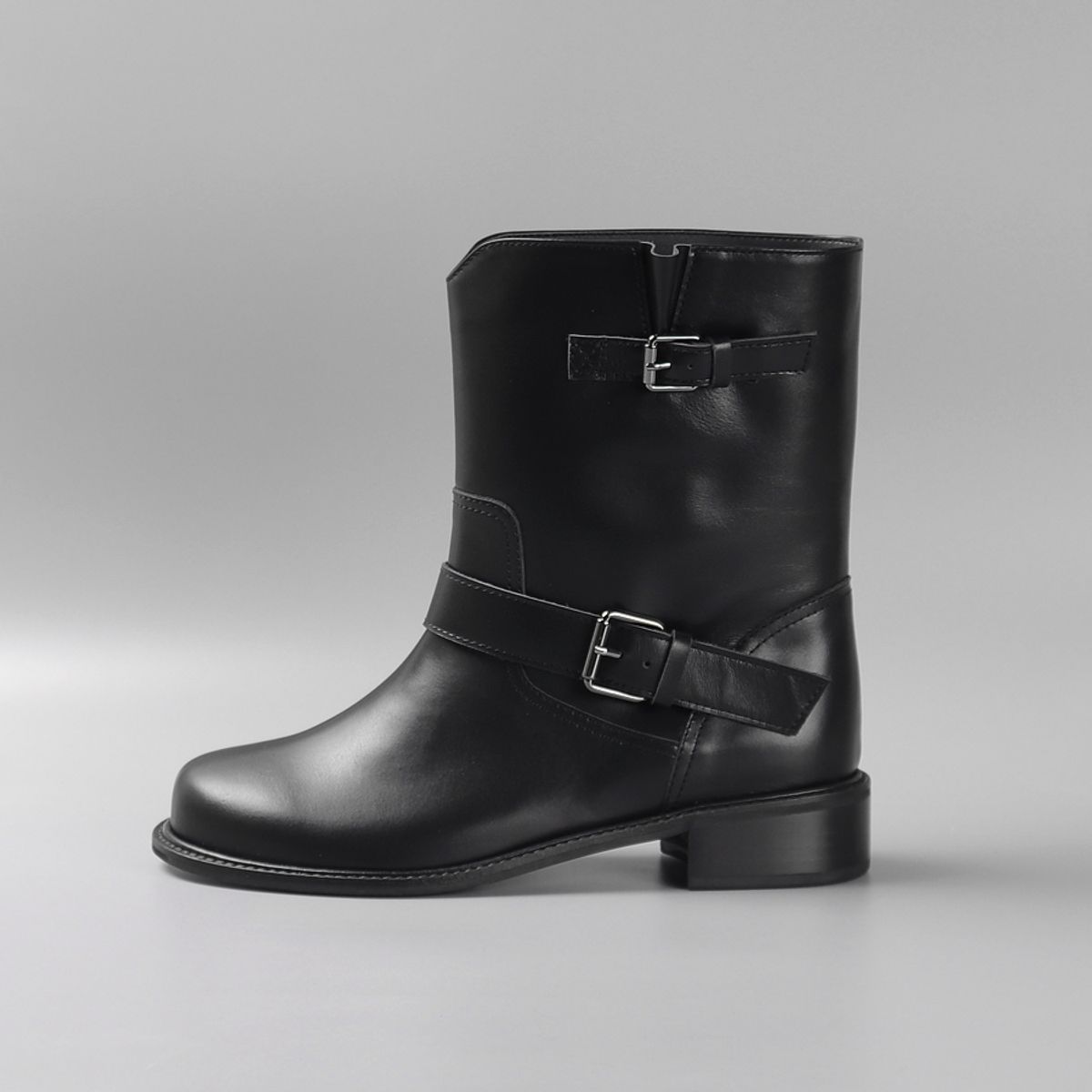 루시크루(LUCY CREW) Biker Western Boots LC355_3colors