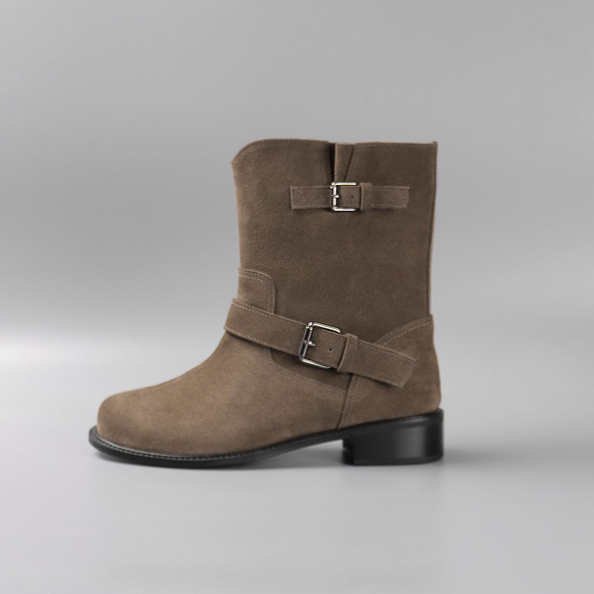 루시크루(LUCY CREW) Biker Western Boots LC355_3colors