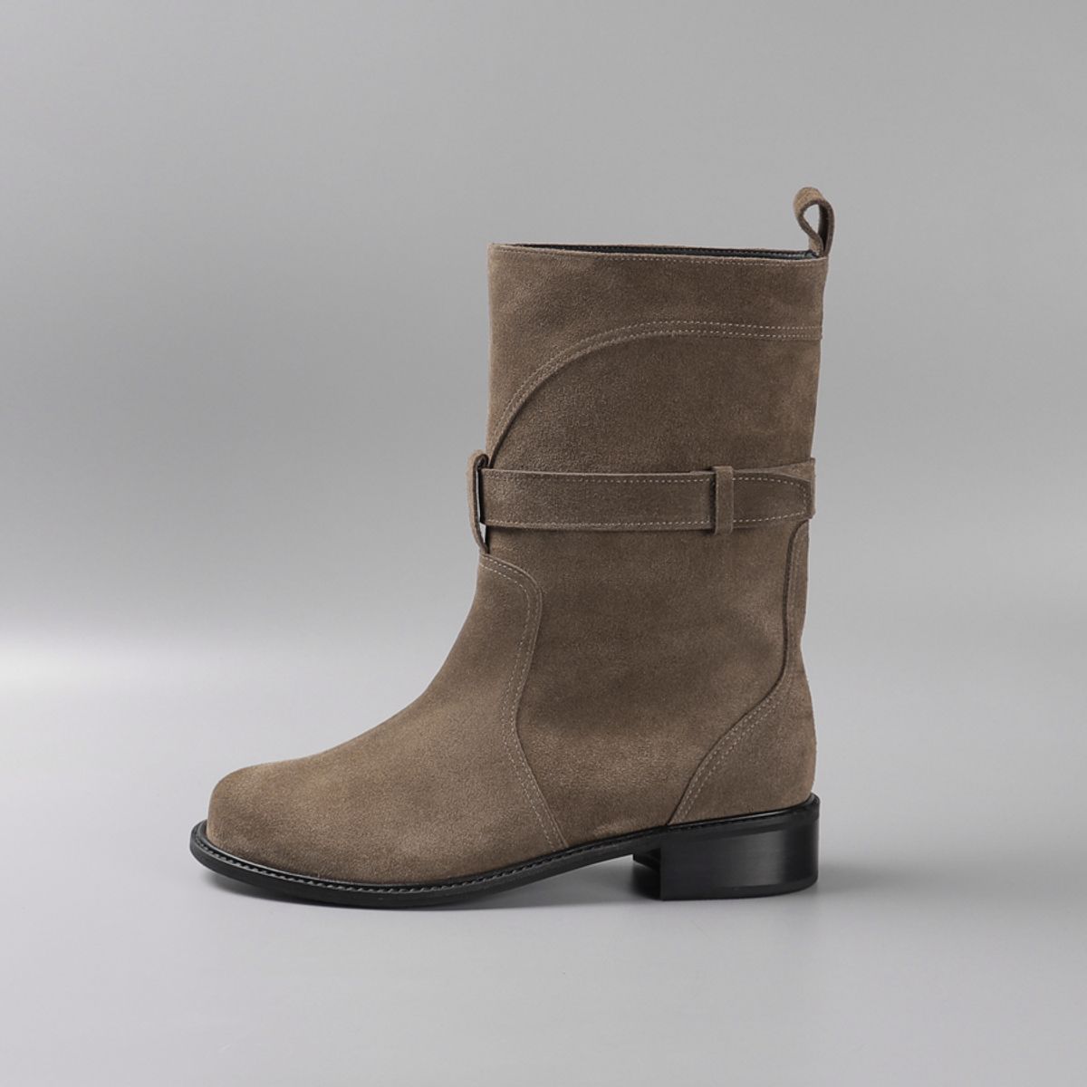 루시크루(LUCY CREW) Western Mid Boots LC359_3colors