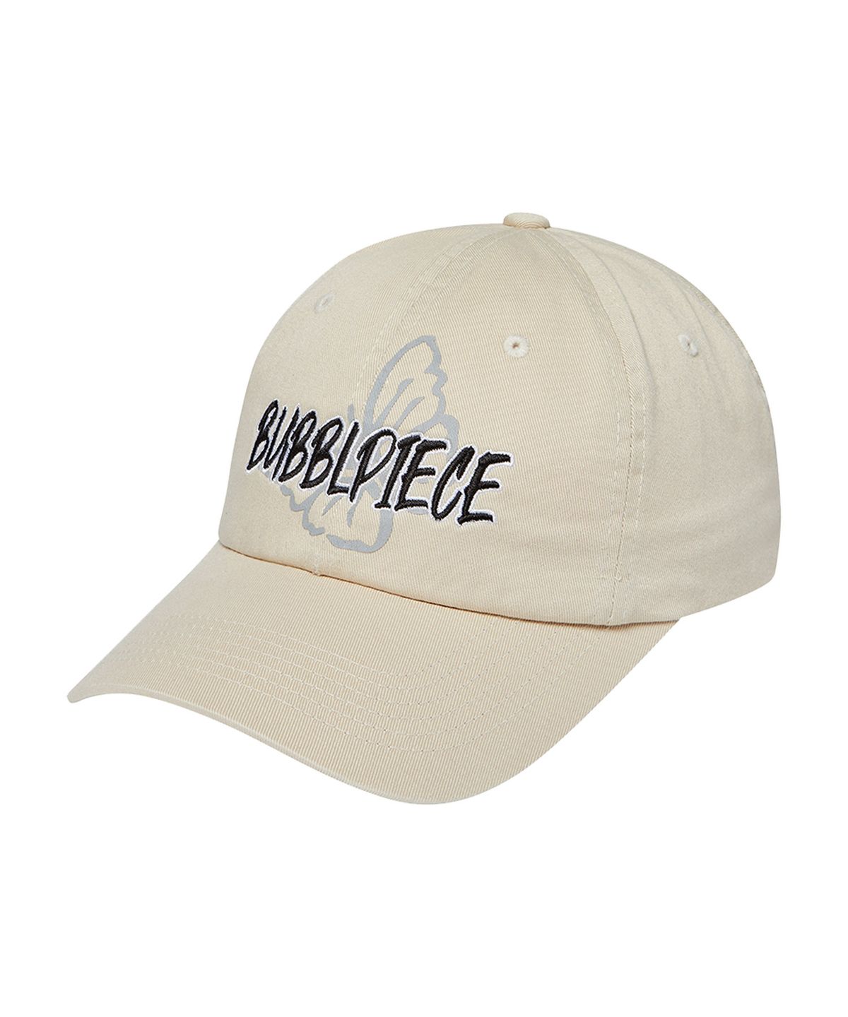 버블피스(BUBBLPIECE) 버블피스 버터플라이 볼캡_오트밀