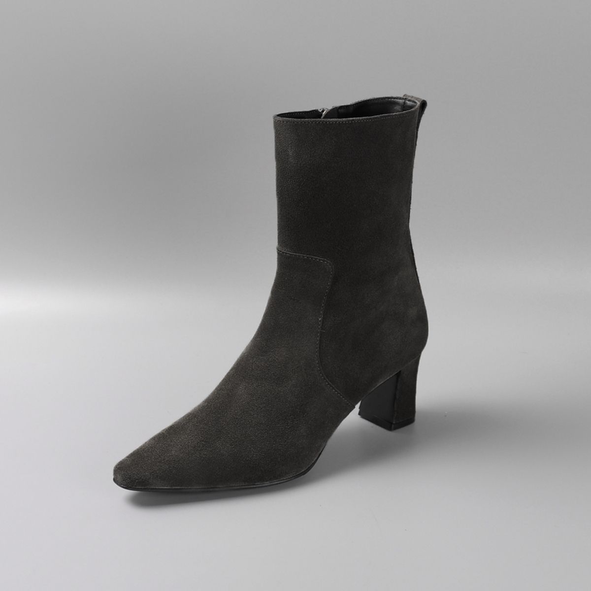 루시크루(LUCY CREW) Suede Ankle Boots LC360_3colors