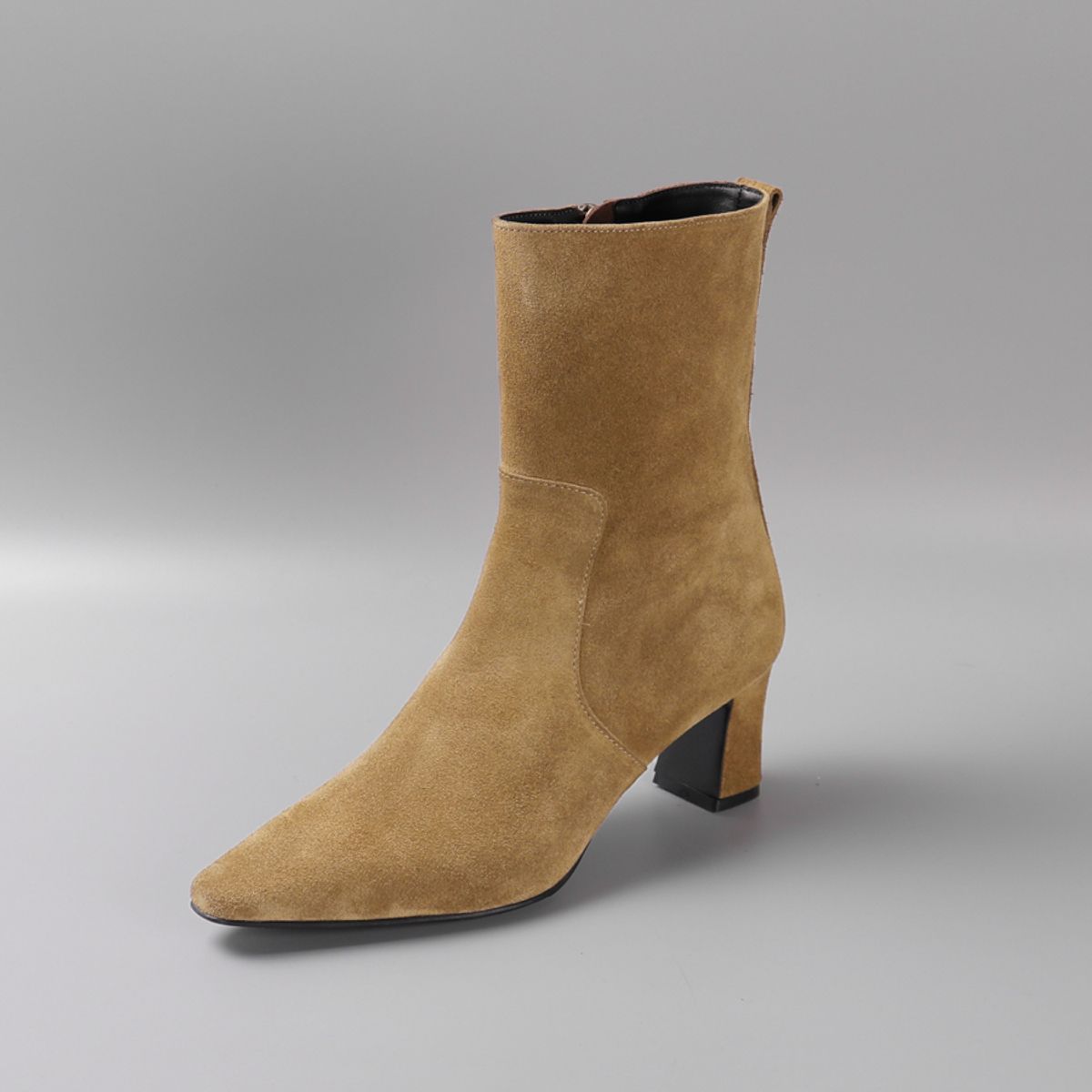 루시크루(LUCY CREW) Suede Ankle Boots LC360_3colors