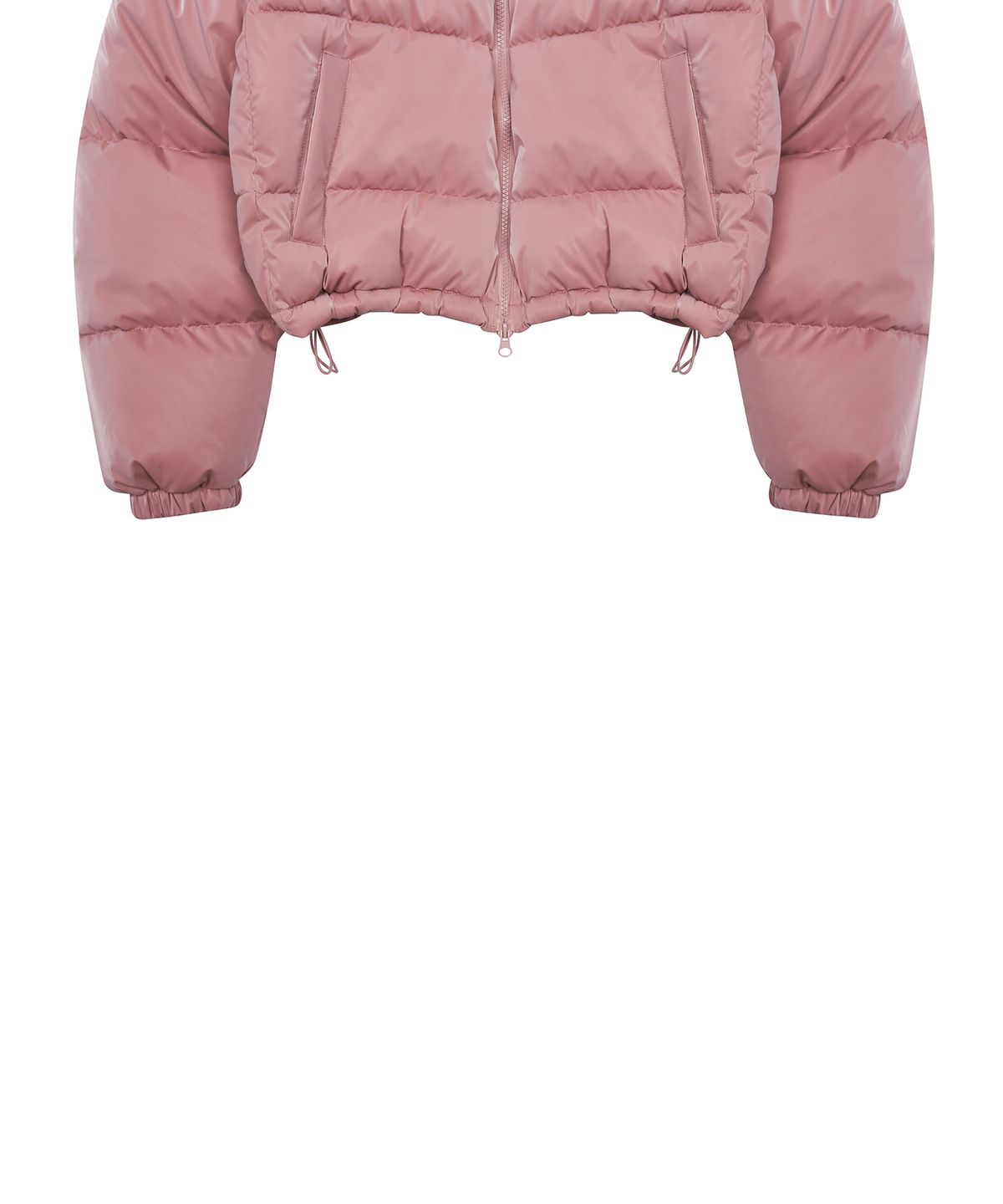 러브이즈트루(LUVISTRUE) AM GLOSSY SHORT PUFFER JACKET(PINK)