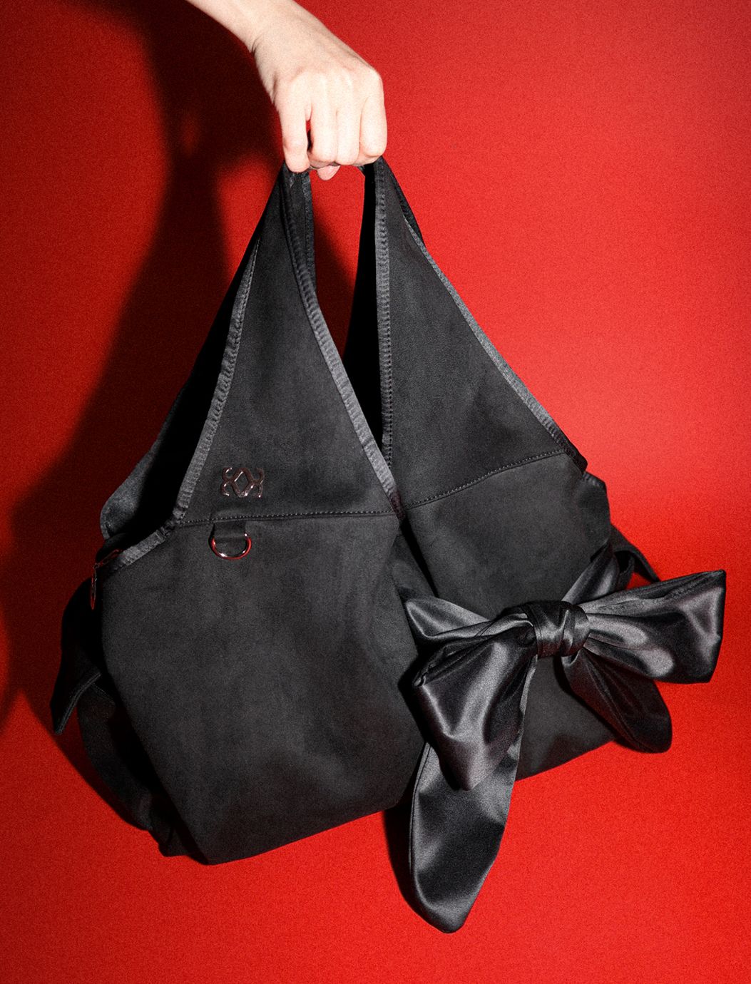 [SIWEOL107] Bow Shoulder Bag BLACK / 税込み SIWL107