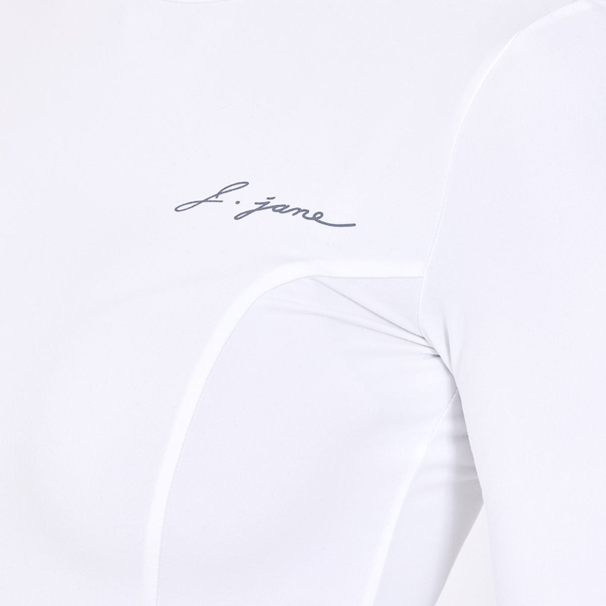 제이제인(J.JANE) 기모 슬림 폴라 티셔츠 (White)