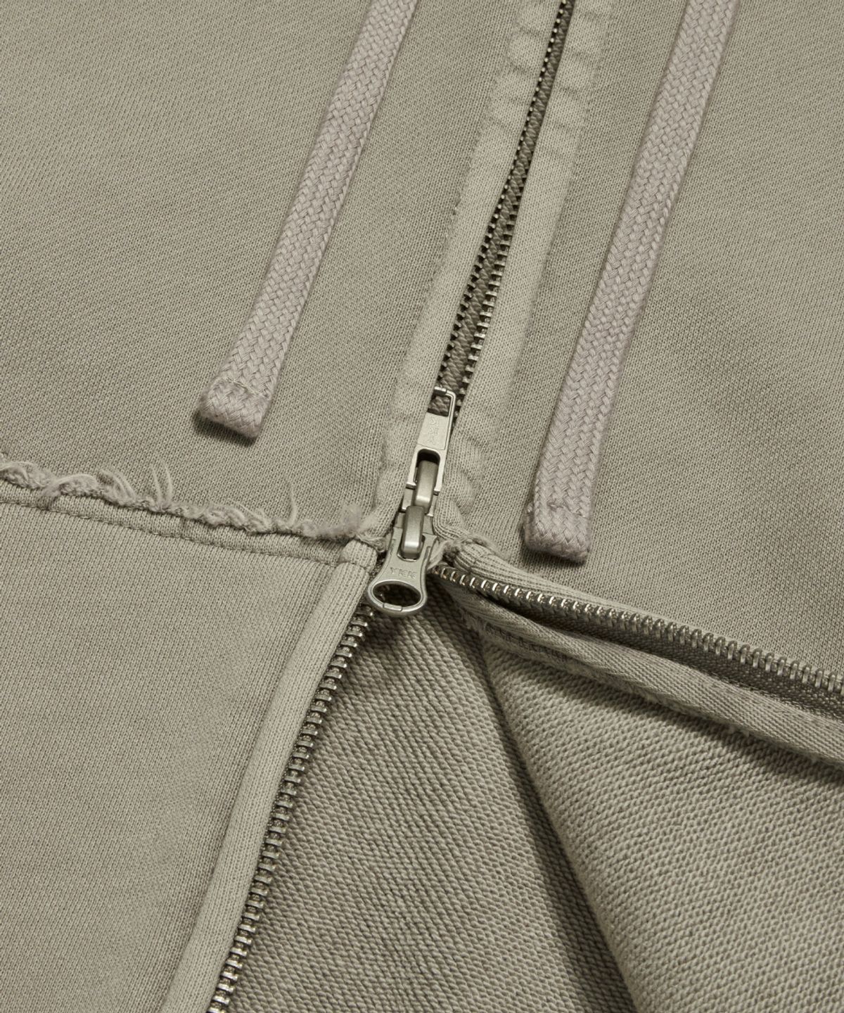마크곤잘레스(MARK GONZALES) WOMENS PIGMENT HEART GONZ HOODIE ZIP-UP - GRAY BEIGE
