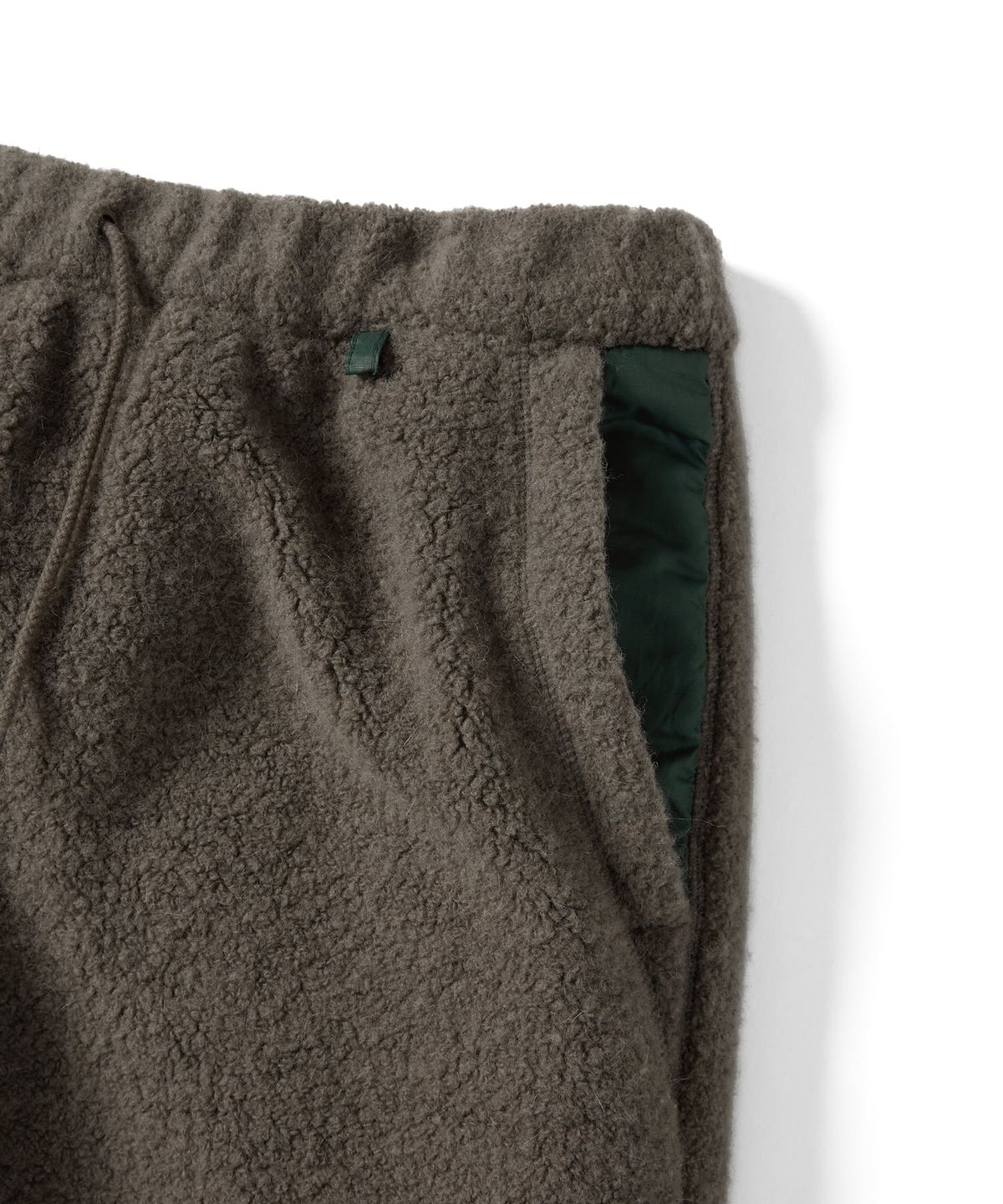 디스이즈네버댓(THISISNEVERTHAT) GORE-TEX WINDSTOPPER® Wool Fleece Pant Mud