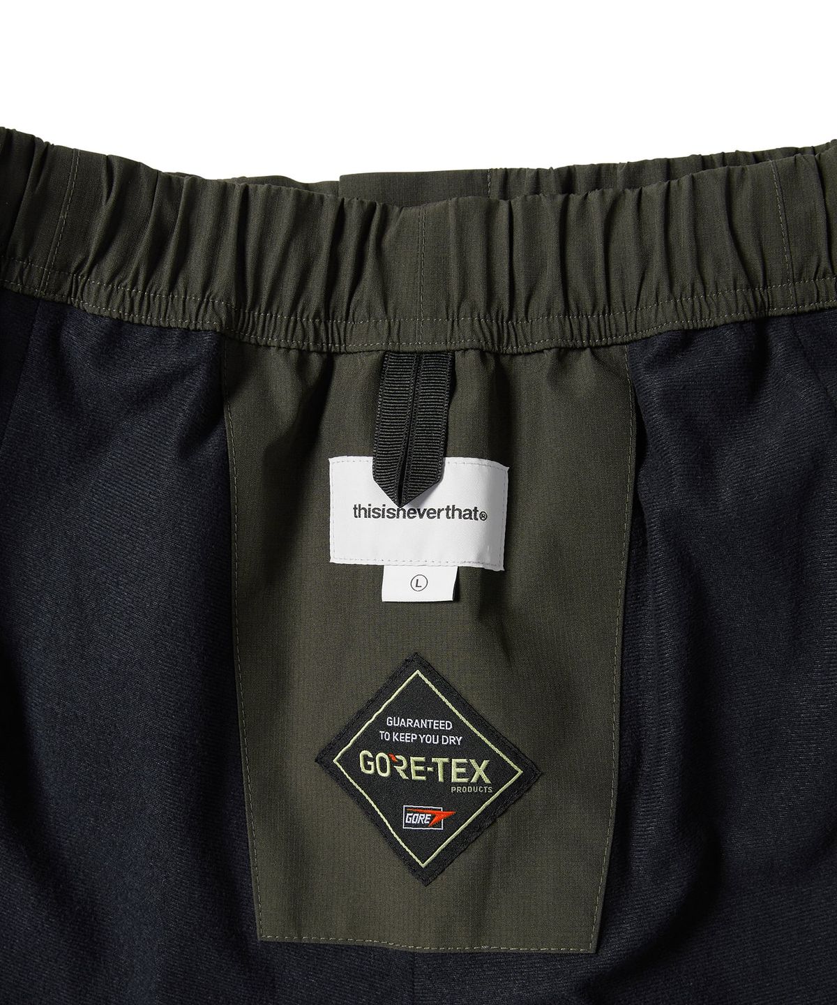 디스이즈네버댓(THISISNEVERTHAT) GORE-TEX 2L Cold Weather Pant Olive Brown