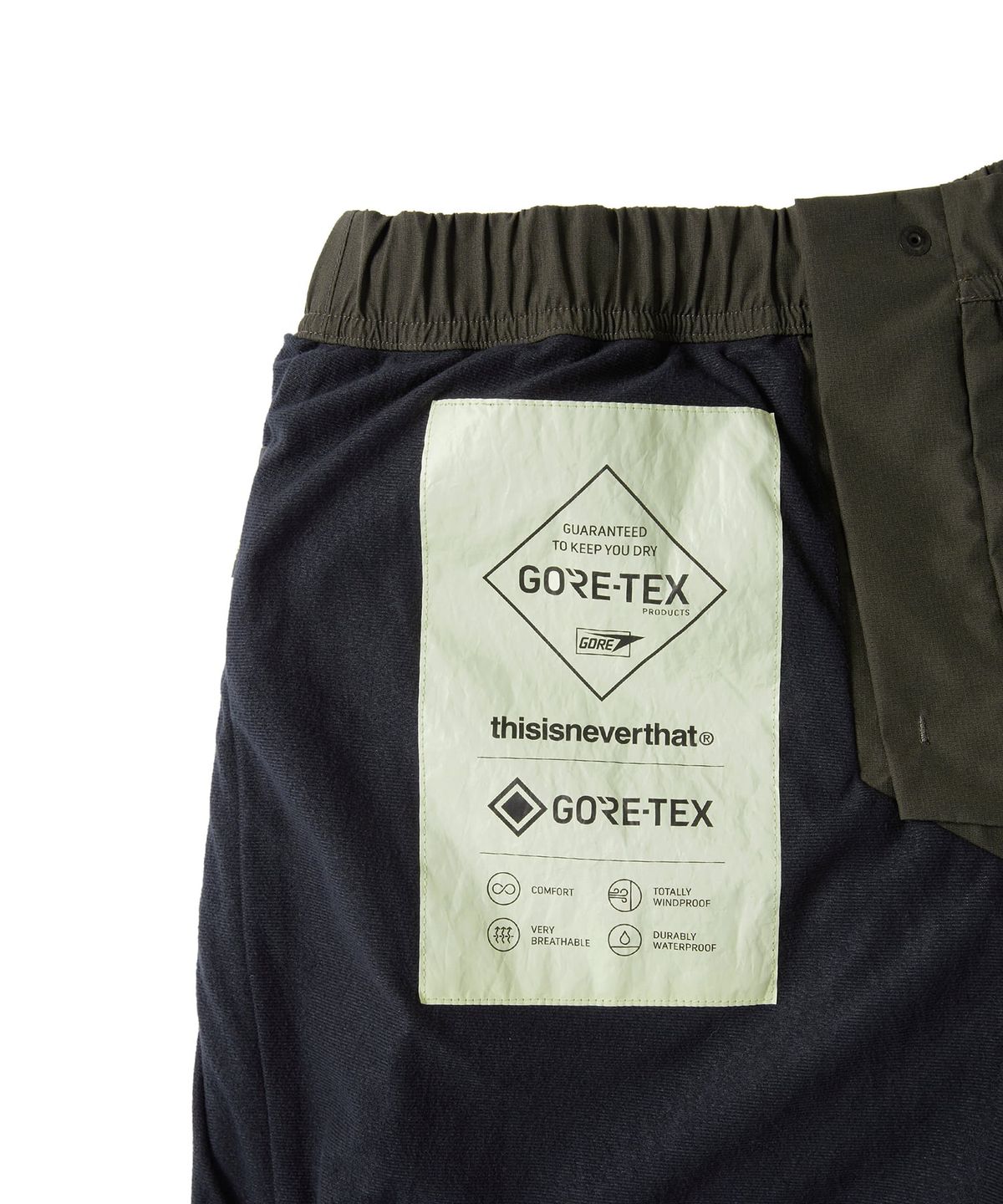 디스이즈네버댓(THISISNEVERTHAT) GORE-TEX 2L Cold Weather Pant Olive Brown