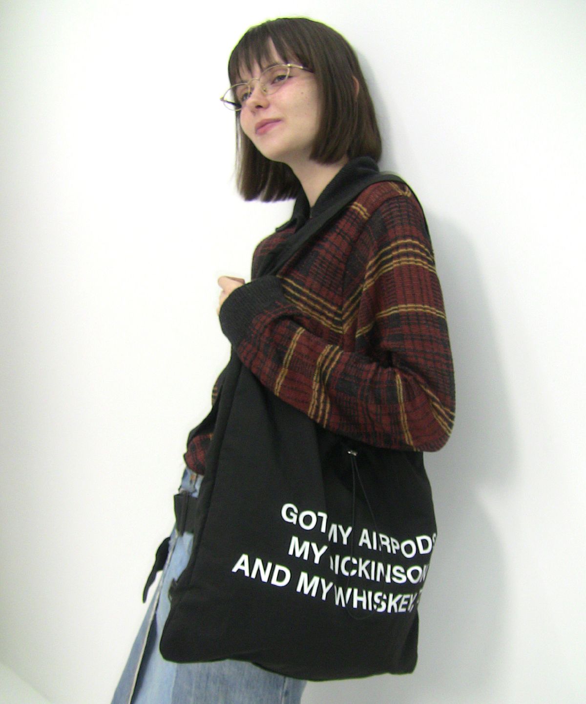 필인더블랭크(FILLINTHEBLANK) Stance Packable Multi Bag(black)