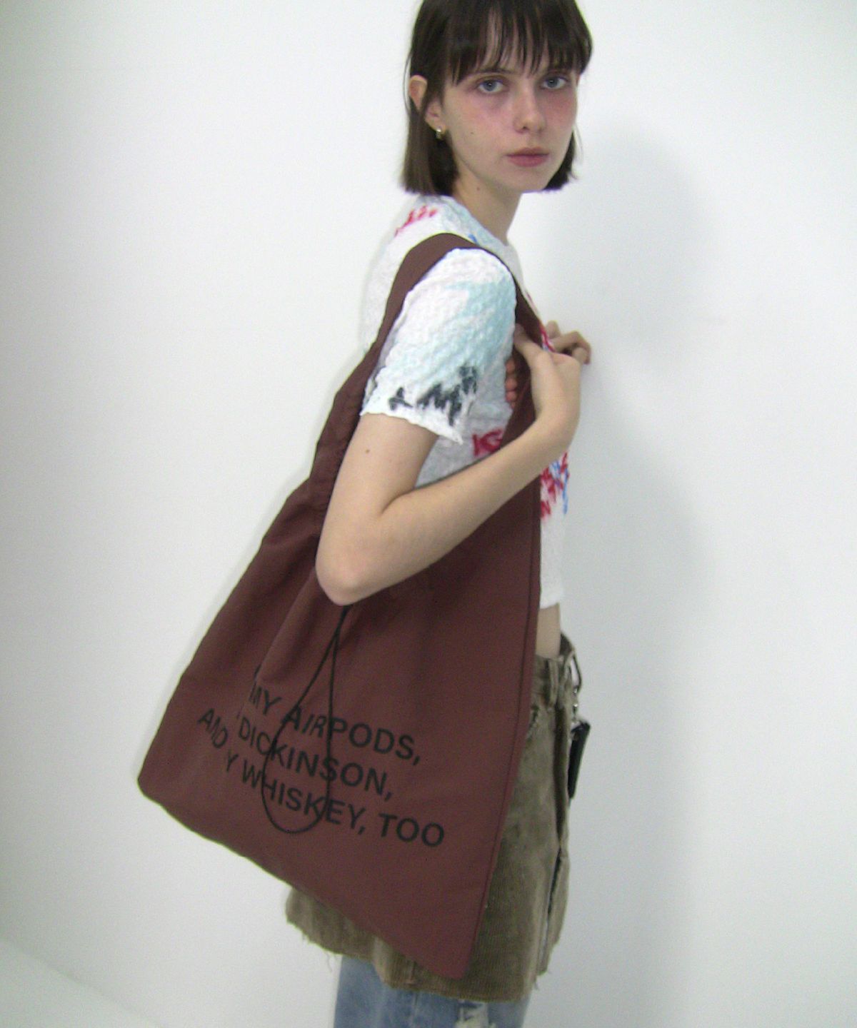 필인더블랭크(FILLINTHEBLANK) Stance Packable Multi Bag(brown)