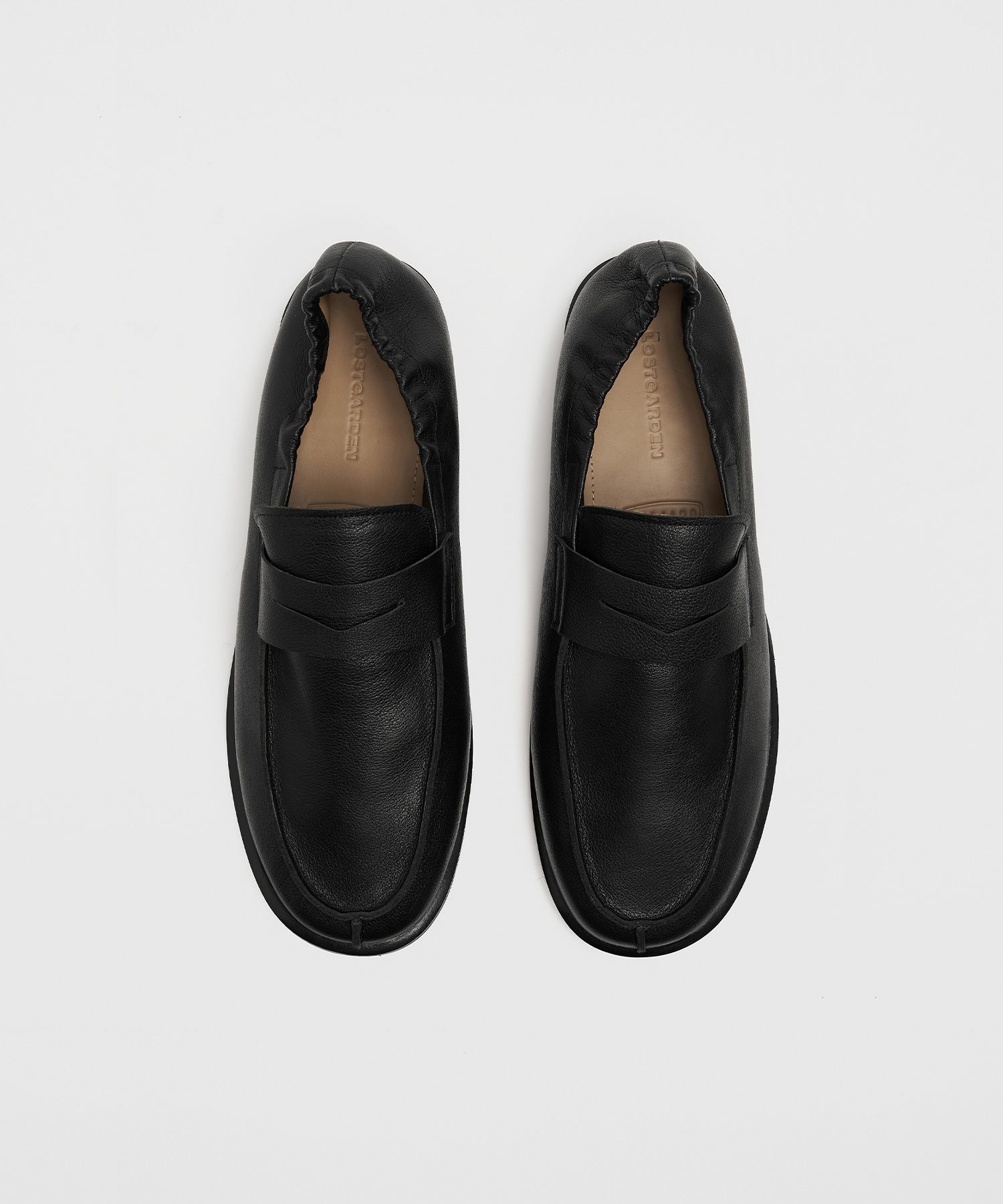 MUSINSA公式 | LOSTGARDEN UNIFORM Flat Loafer Black