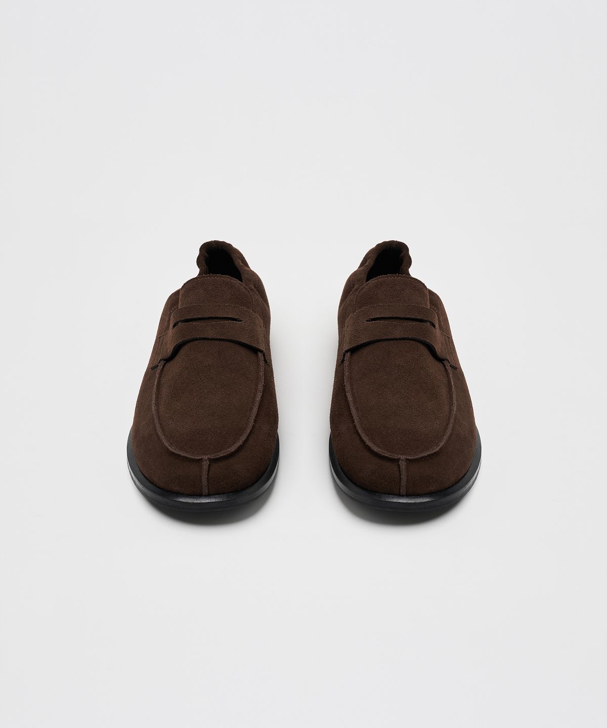 로스트가든(LOSTGARDEN) UNIFORM Flat Loafer Brown