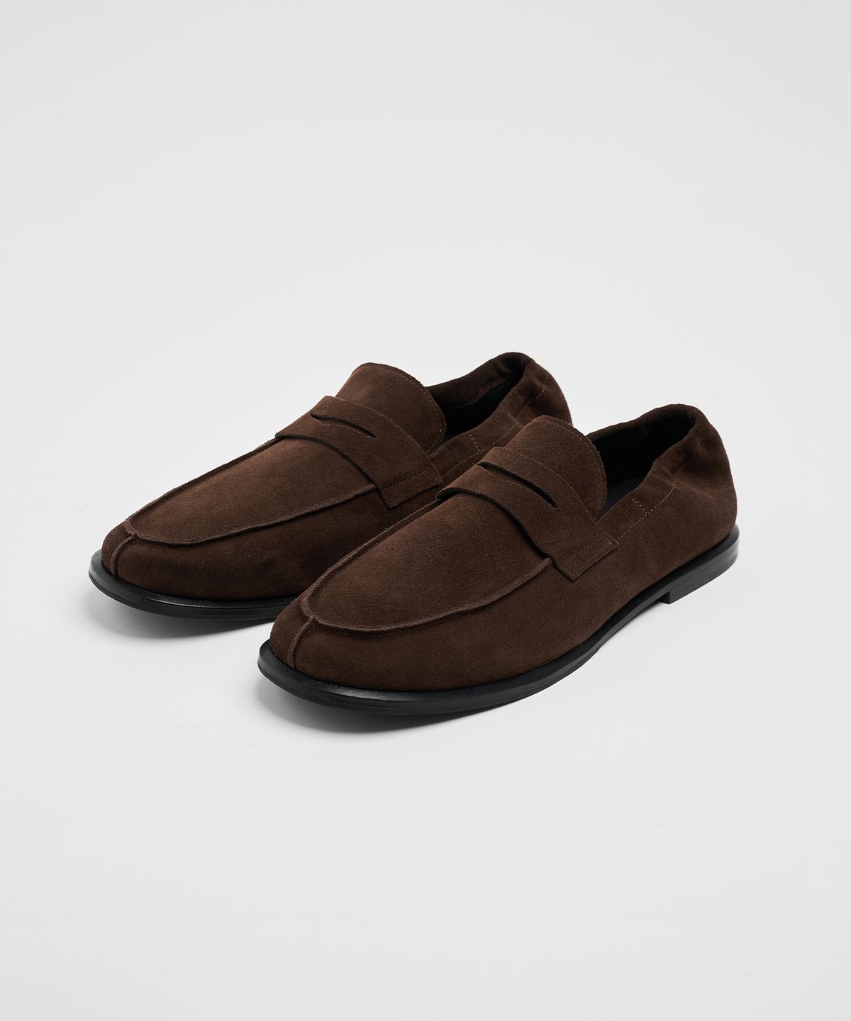 로스트가든(LOSTGARDEN) UNIFORM Flat Loafer Brown