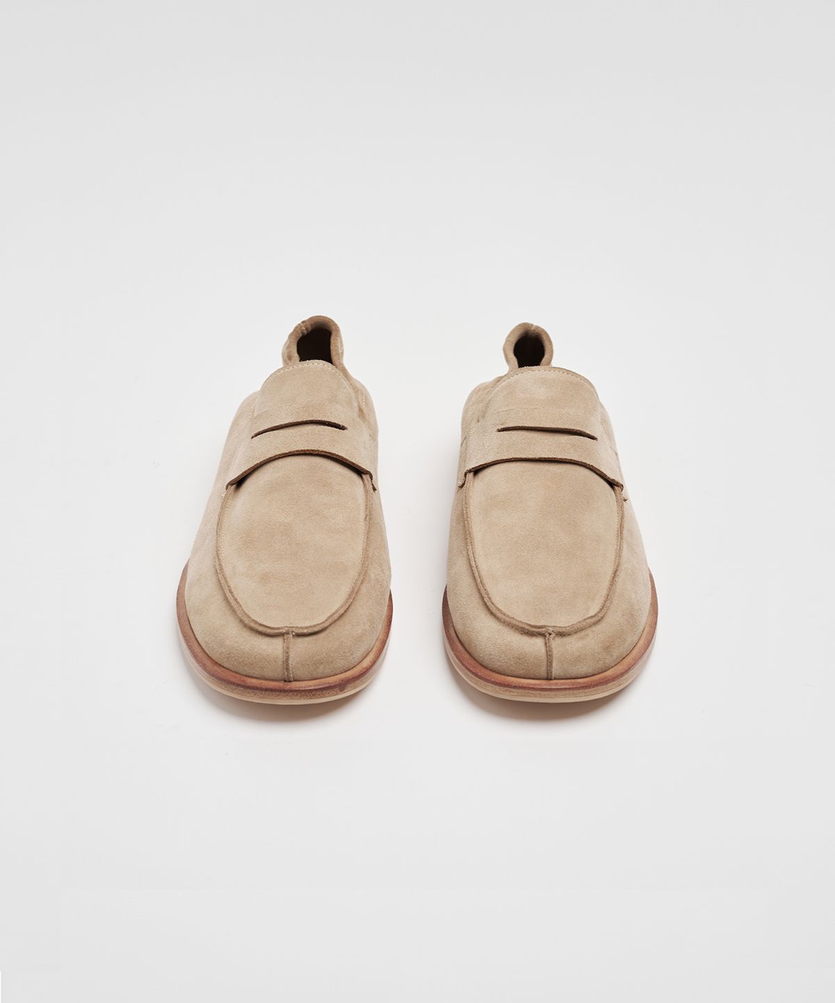 로스트가든(LOSTGARDEN) UNIFORM Flat Loafer Beige